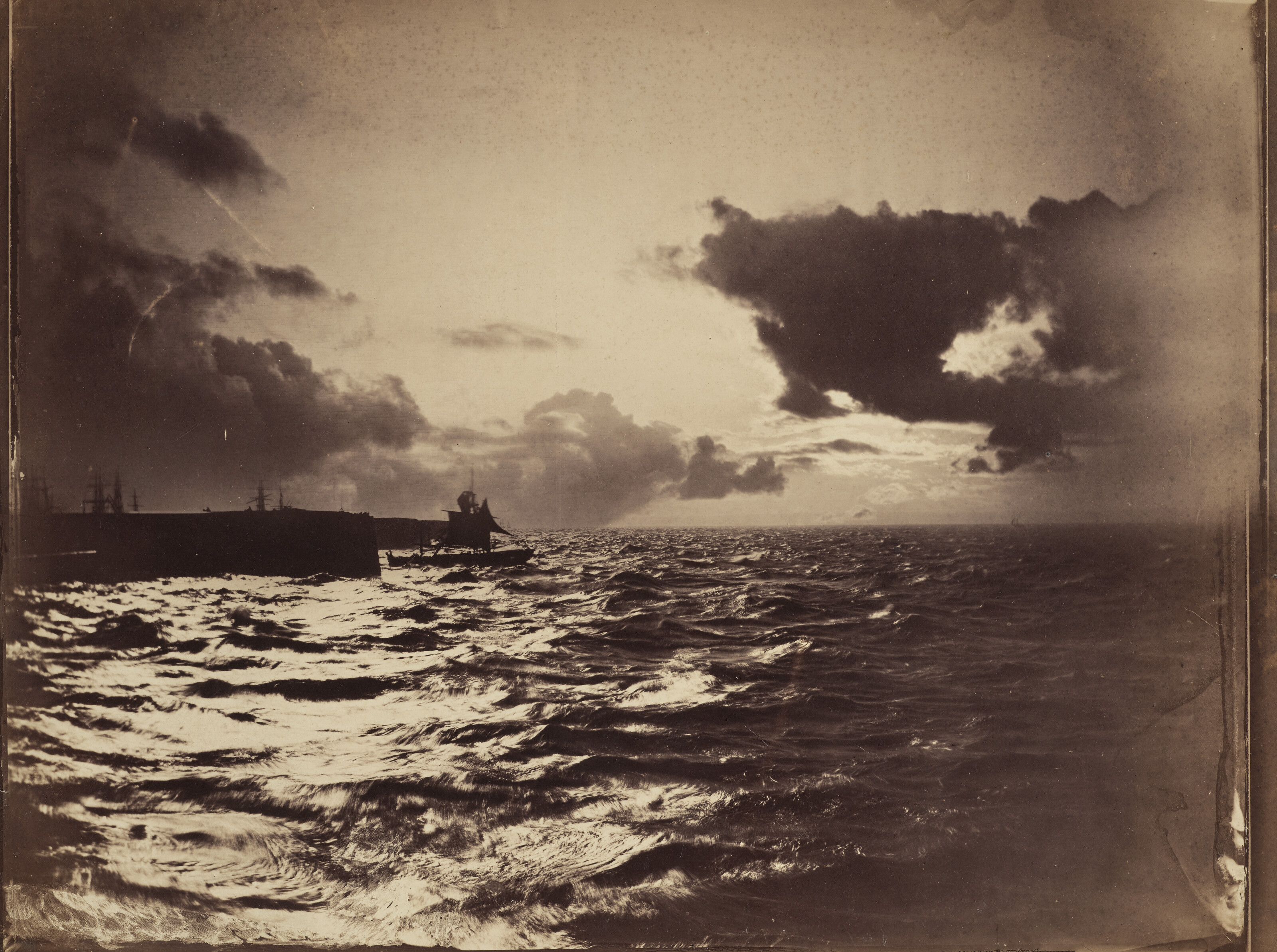Gustave Le Gray, Marine, bateau quittant le port, 1856-1857, offered in Collection Roger Therond, une passion francaise - Evening sale on 13 November 2026 at Christie's in Paris