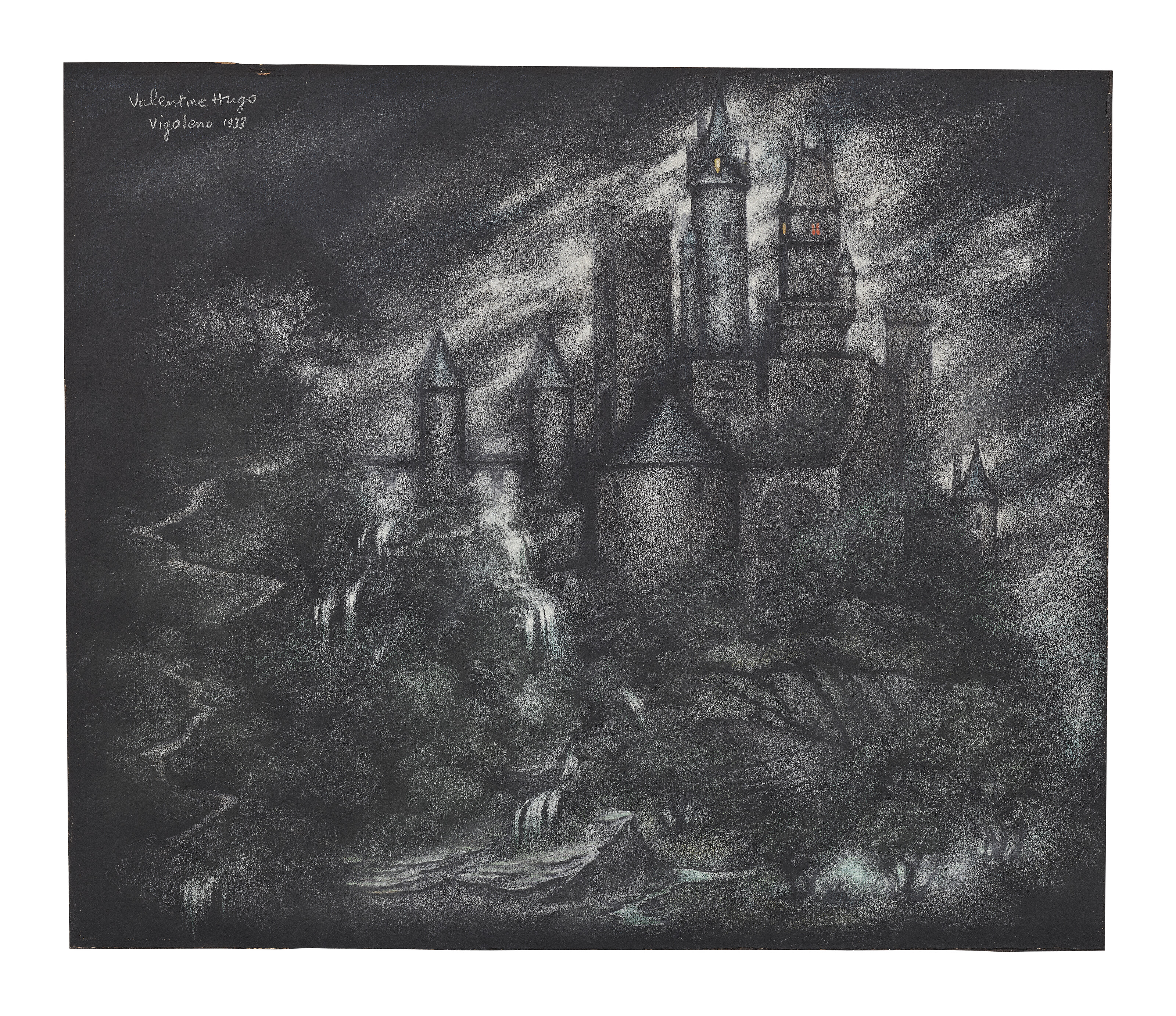 Valentine Hugo (1887-1968), Le Château de Vigoleno | Christie's