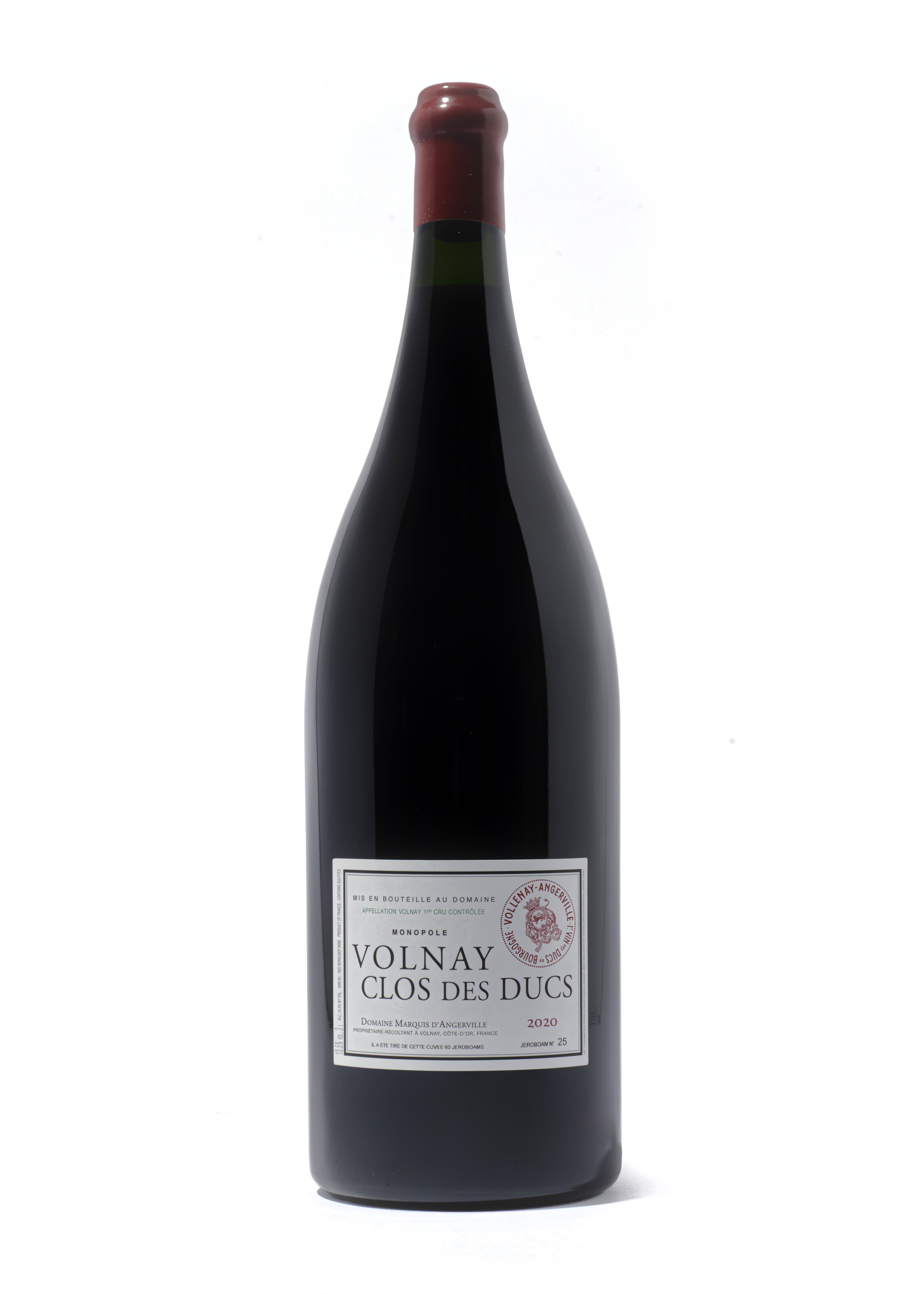 Domaine Marquis d'Angerville, Volnay Clos des Ducs 2020