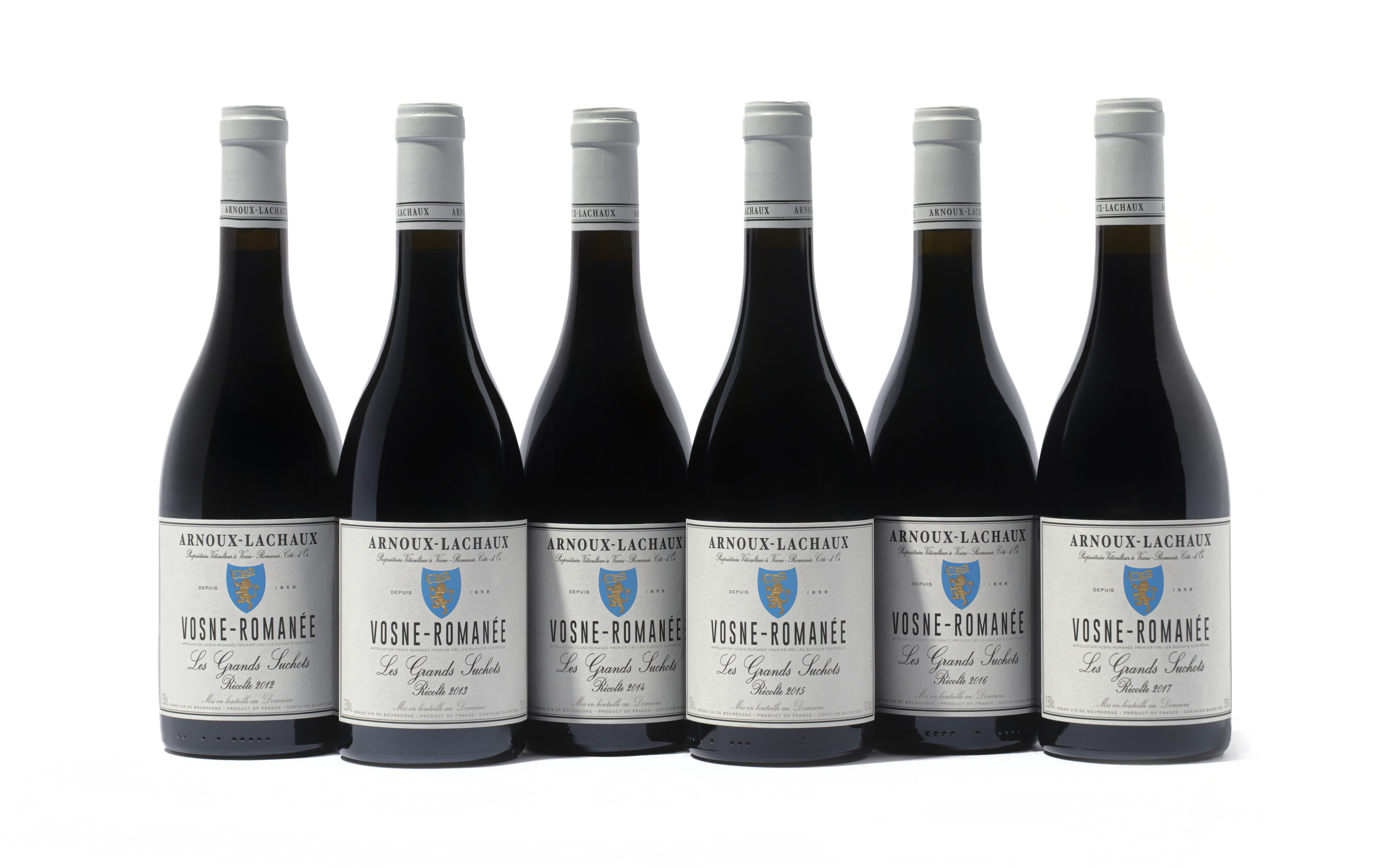 Domaine Arnoux-Lachaux, Vosne-Romanée Les Grands Suchots 'Vertical' | 2012 - 2017