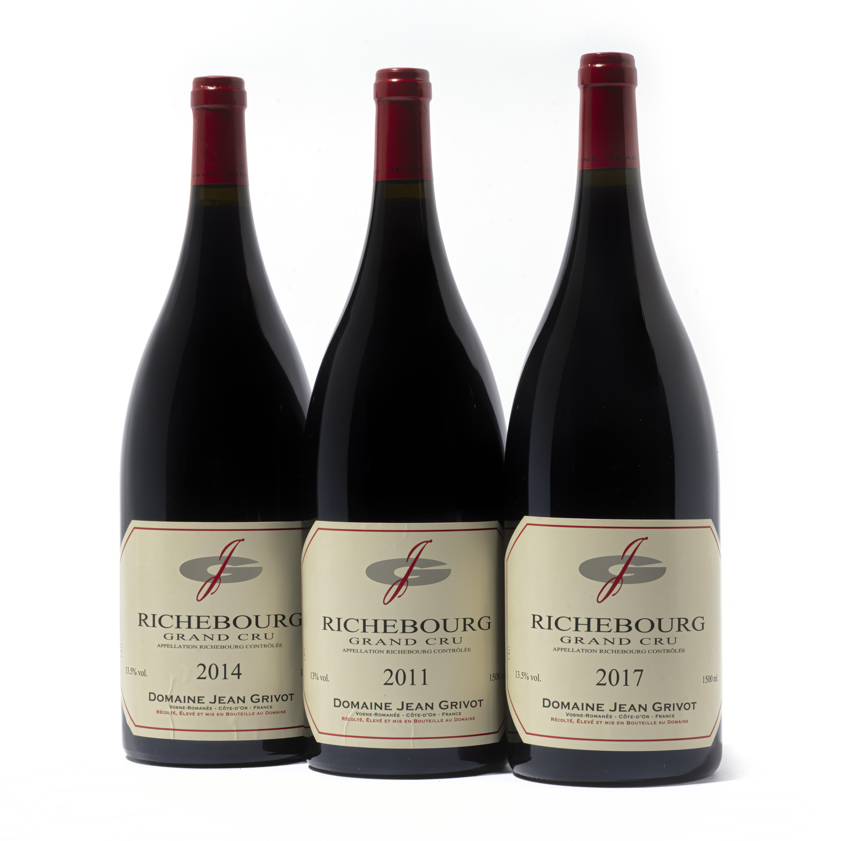 Domaine Jean Grivot, Richebourg 'Vertical' | 2011 - 2017