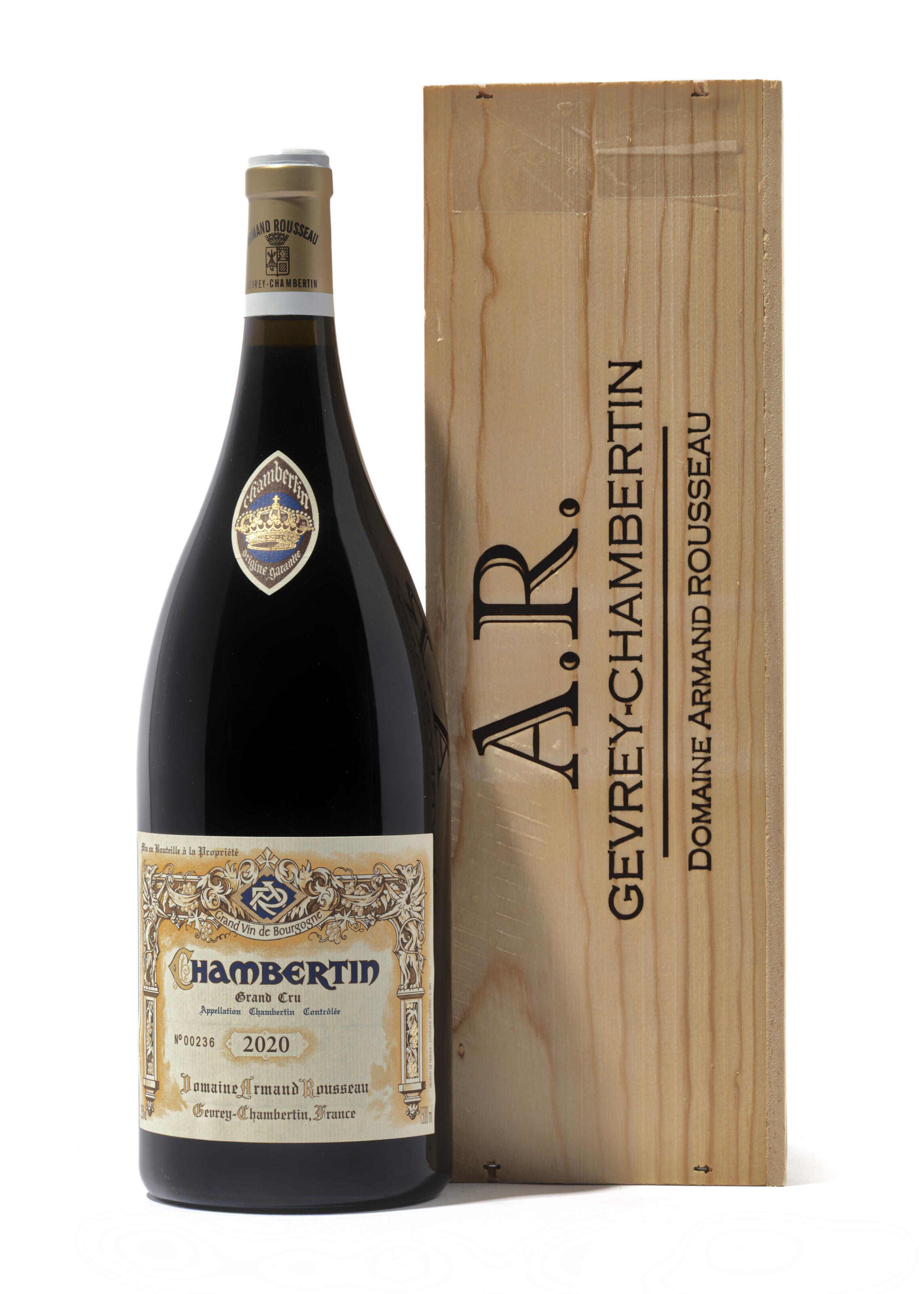 Domaine Armand Rousseau, Chambertin 2020. Cote de Nuits, Grand Cru. Offered in Direct from Burgundy's Greatest Domaines pour l'Abbaye de Citeaux | Acte II, 4-19 September 2026 at Christie's Online