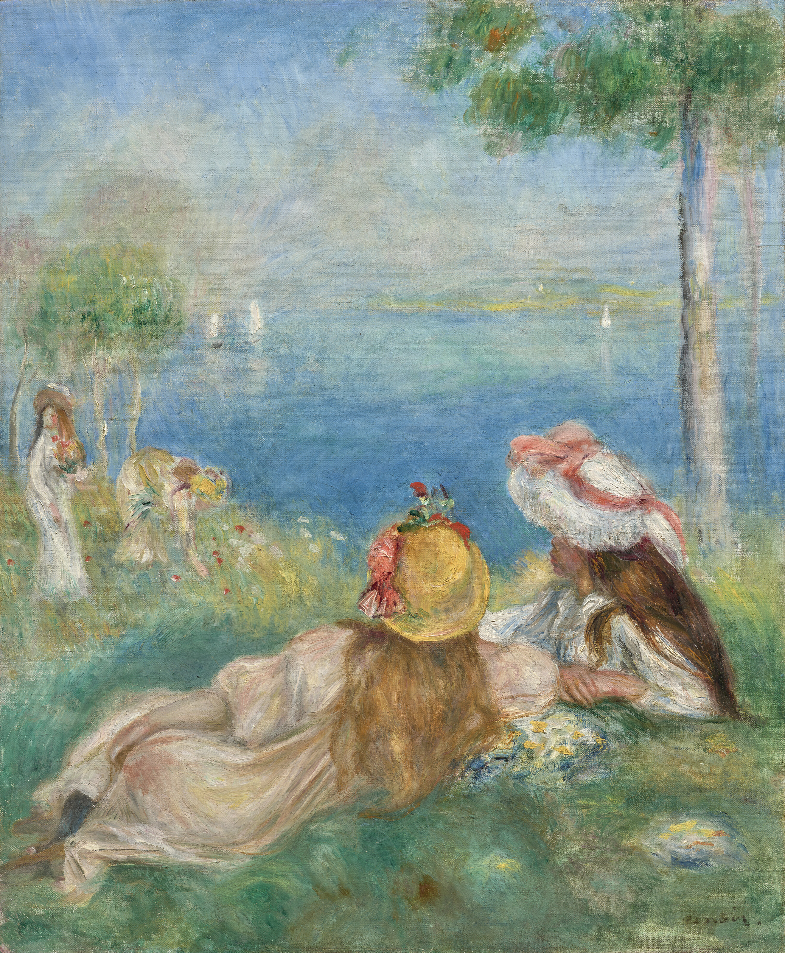 Pierre-Auguste Renoir, Jeunes filles au bord de la mer, circa 1890-94, offered in Durand-Ruel, Generations of Vision on 22 October 2026 at Christie's in Paris