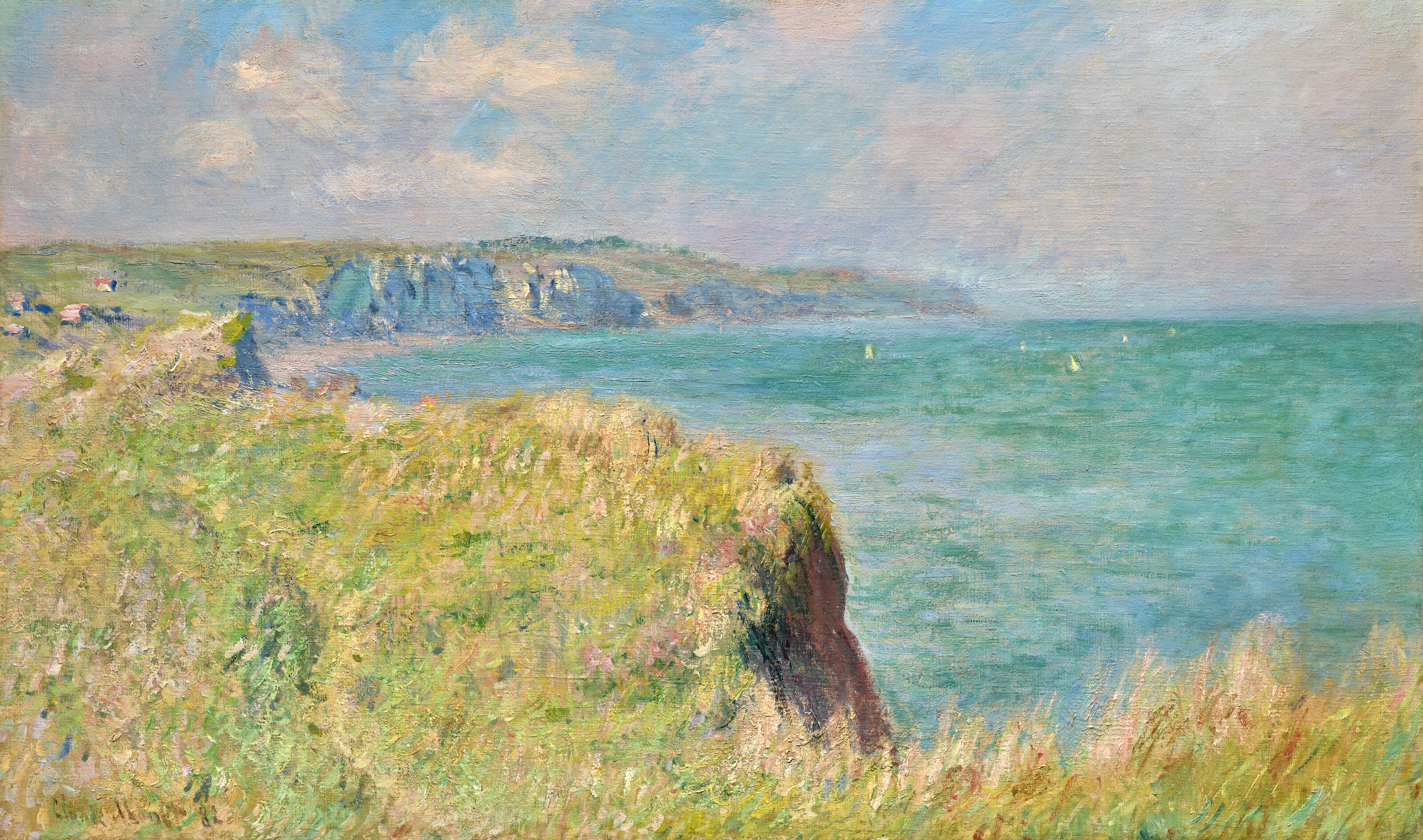 Claude Monet, Bord des falaises a Pourville, 1882, offered in Durand-Ruel, Generations of Vision on 22 October 2026 at Christie's in Paris