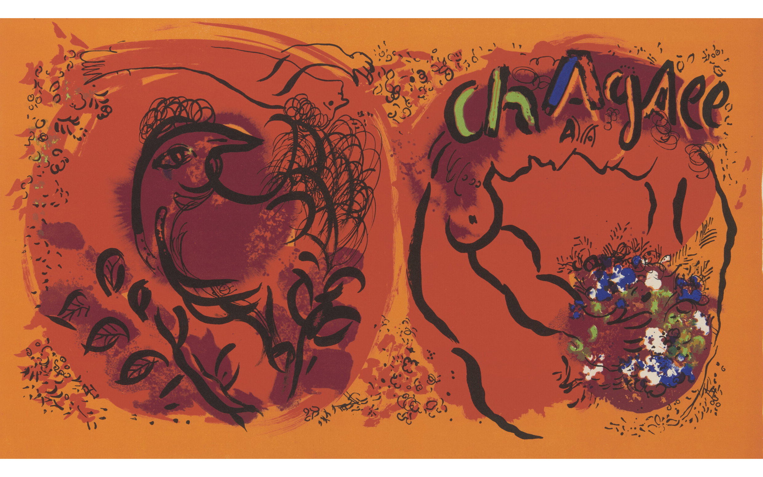Marc Chagall - a Dialogue of Self and Soul: Works Formerly from the Artist's Estate