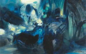 堂本尚郎 1928 13 連續的溶解1963 52 1960s Paintings Christie S