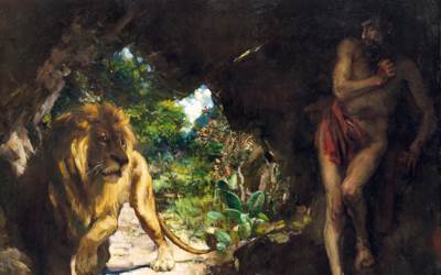 Legacy  Xu Beihongs Slave and Lion