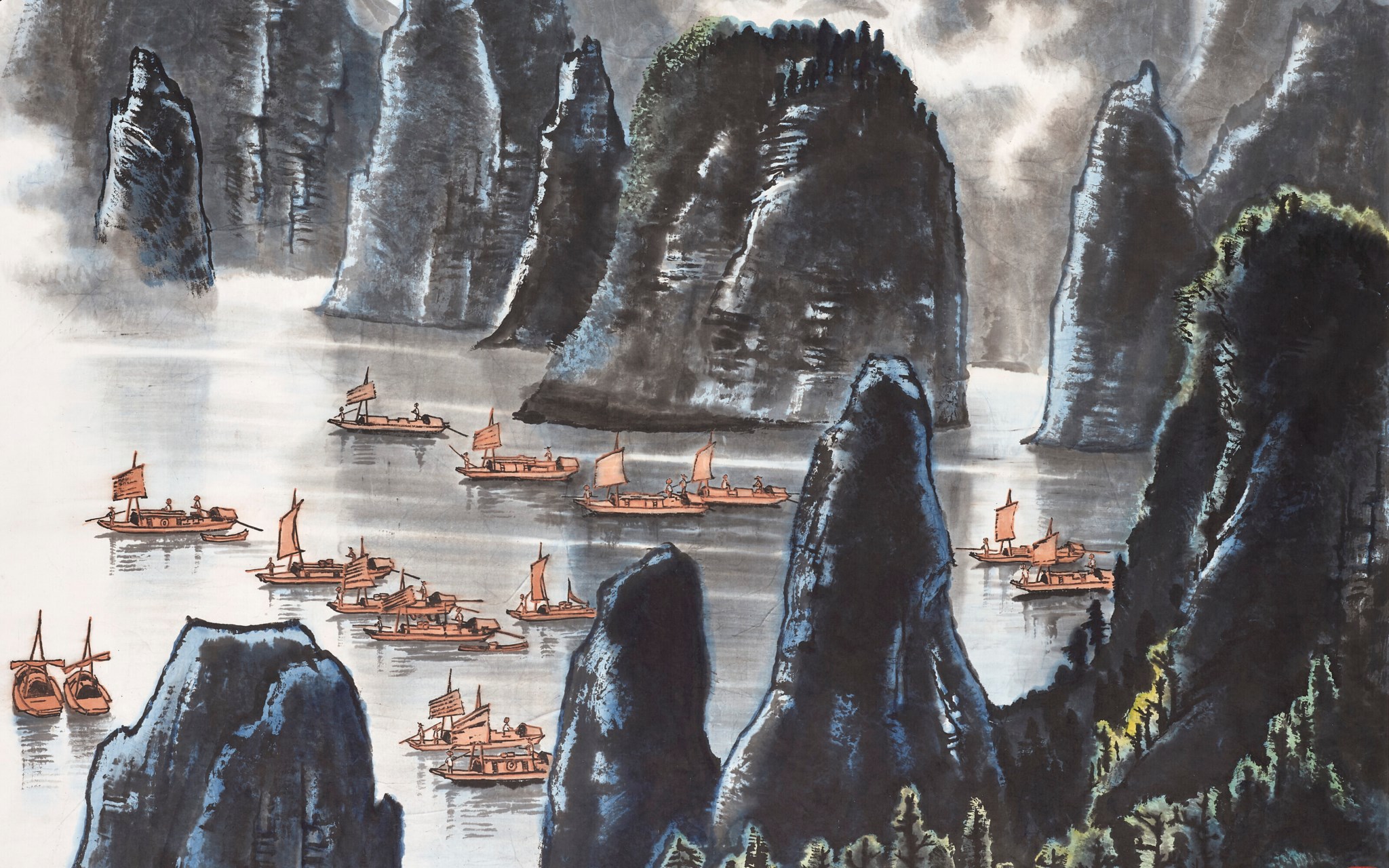 Fine Chinese Modern and Contemporary Ink Paintings