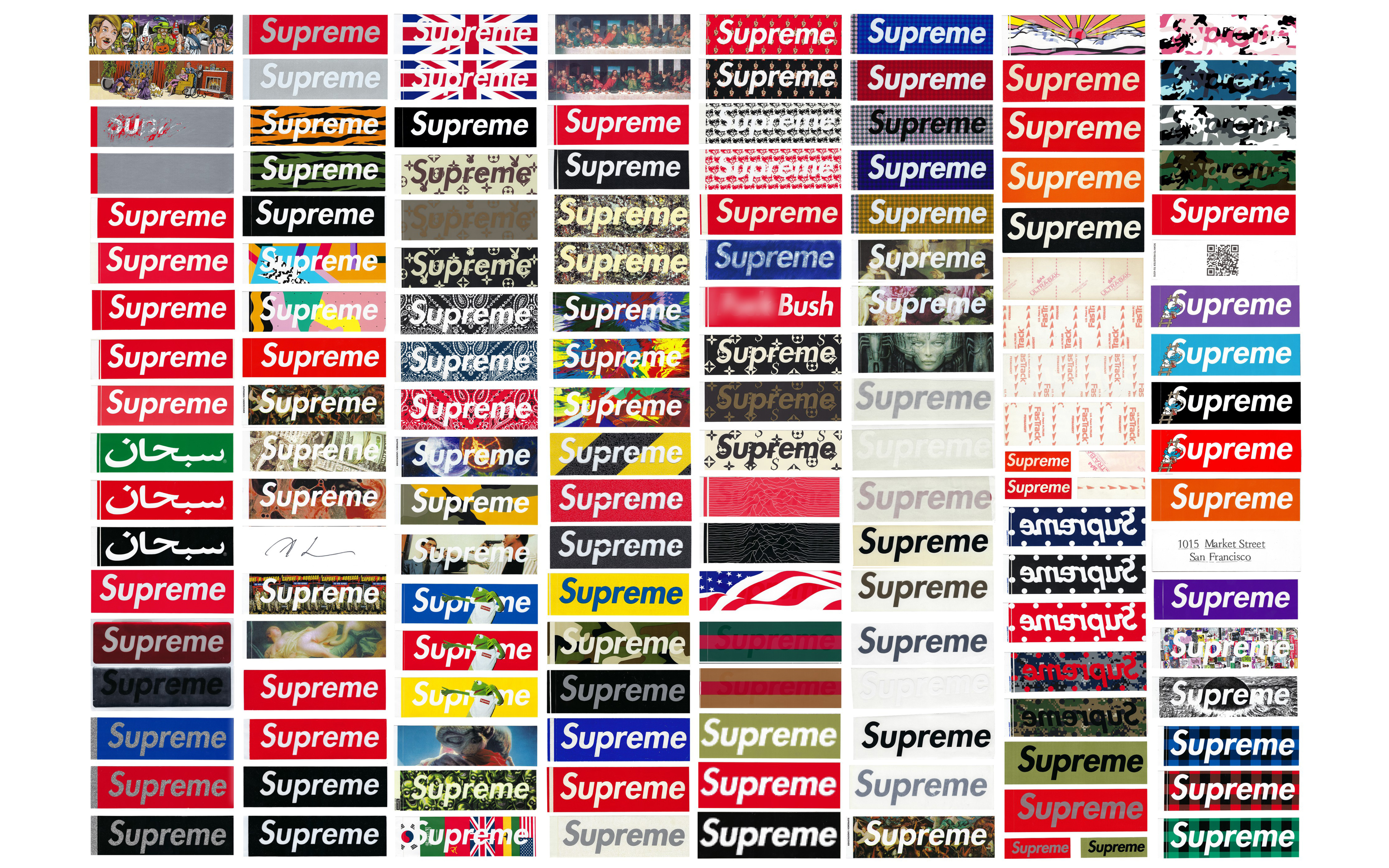 The Supreme Box Logo Heads to Christie's Auction House