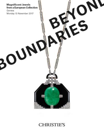 Beyond Boundaries Magnificent Jewels from a European Collection