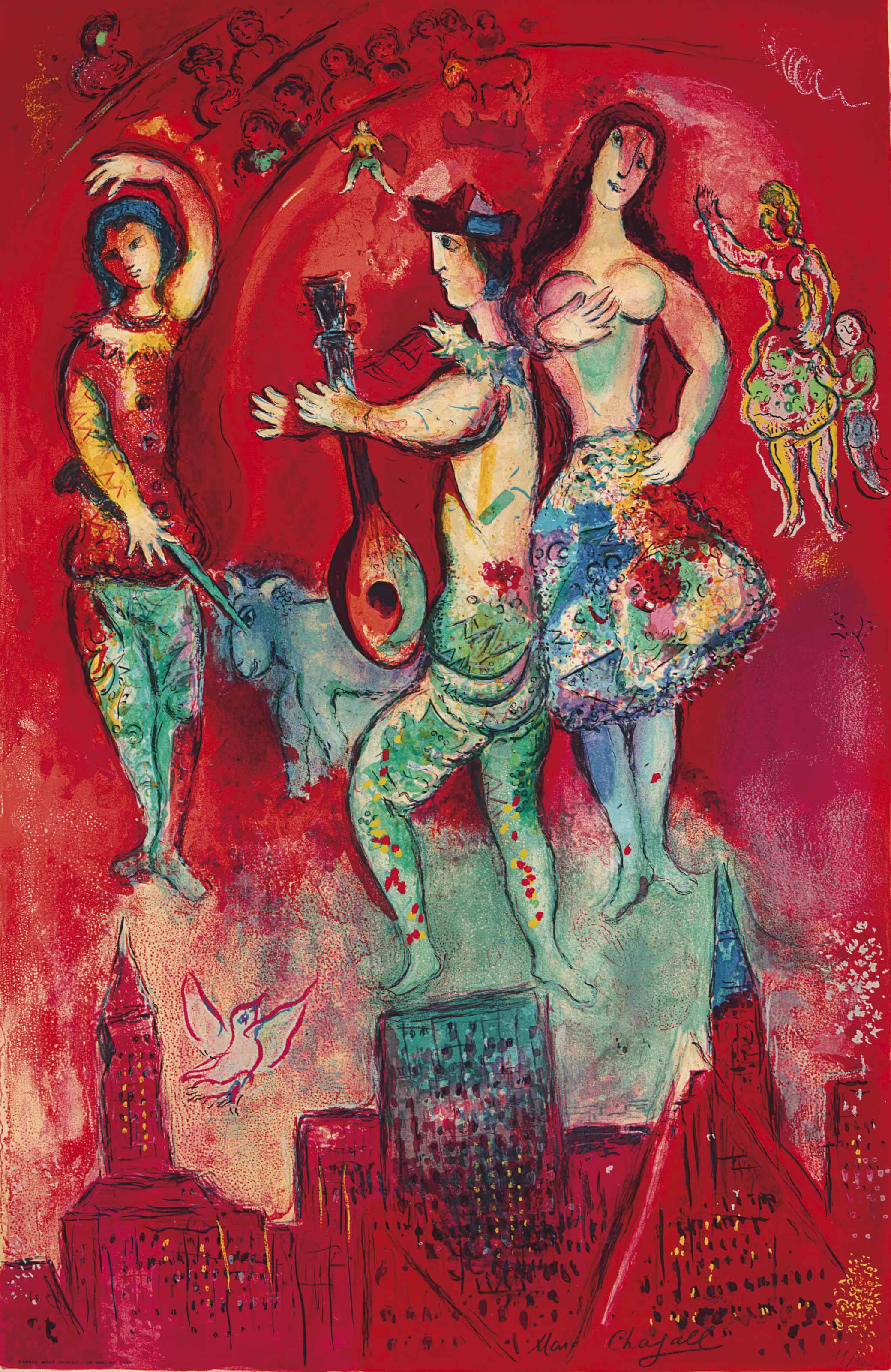 Marc Chagall prints | Marc Chagall prints for sale, auction