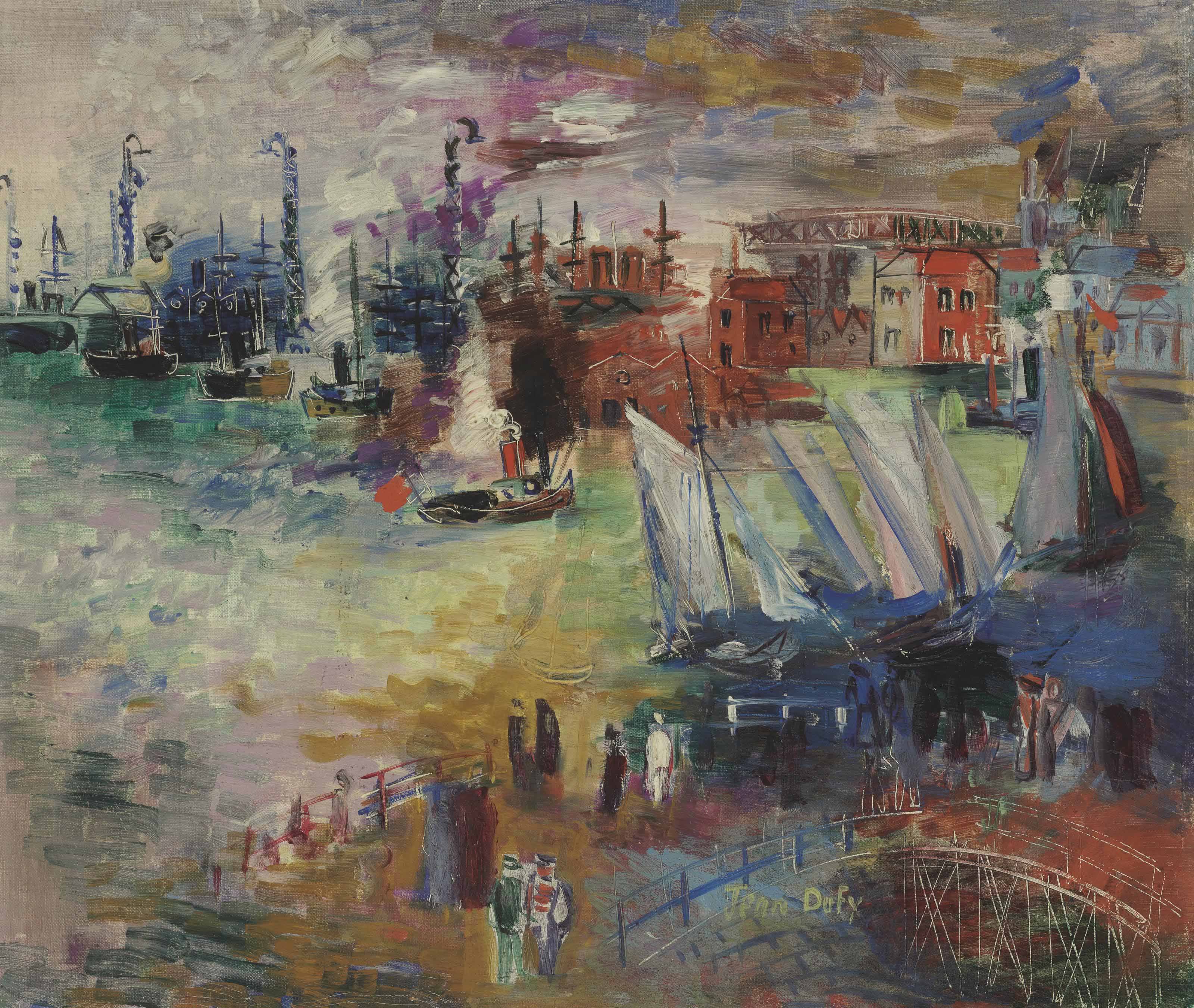 Jean Dufy | Paintings, prints and watercolours for sale