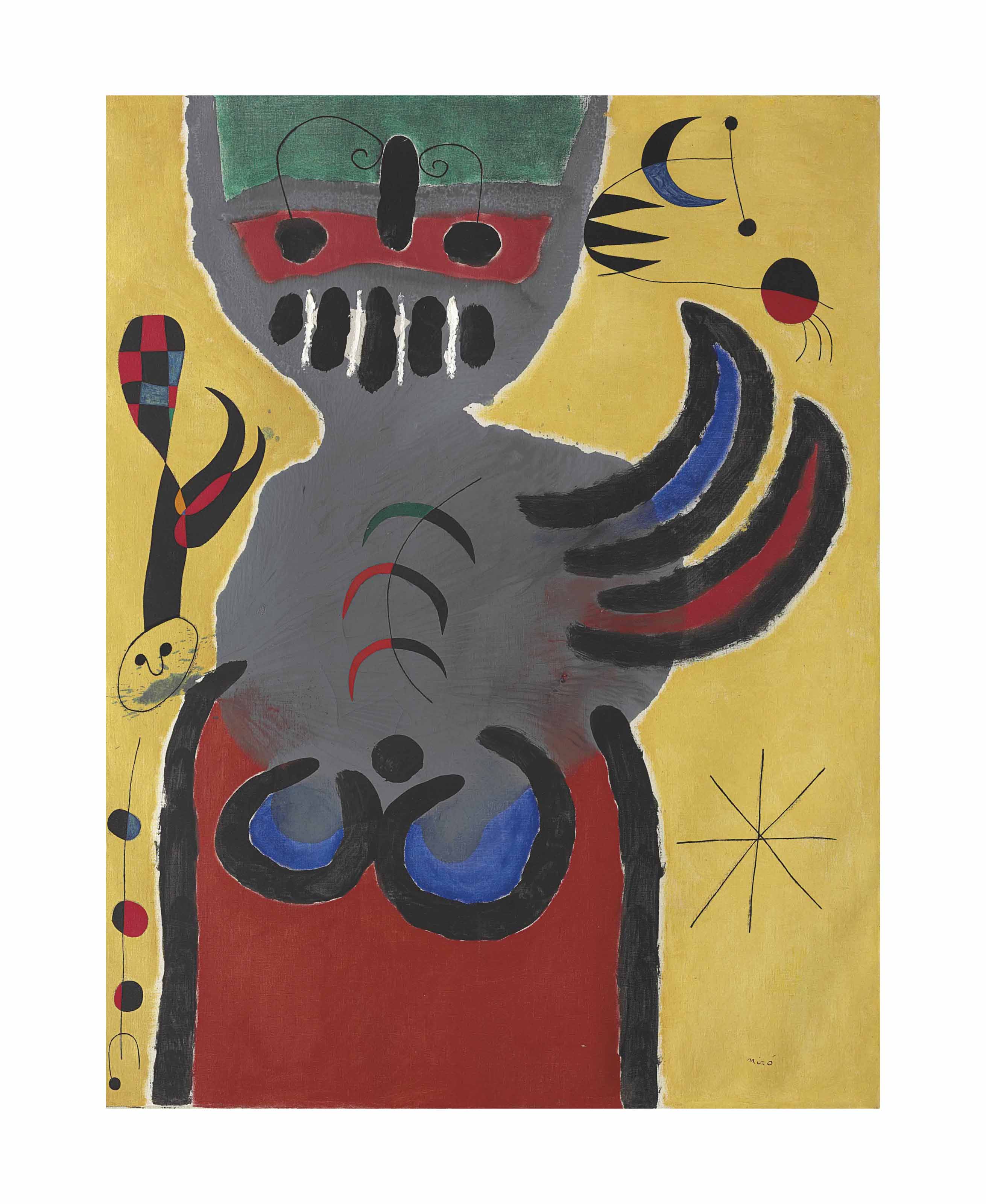 Joan Miró paintings | Joan Miró paintings for sale, auction