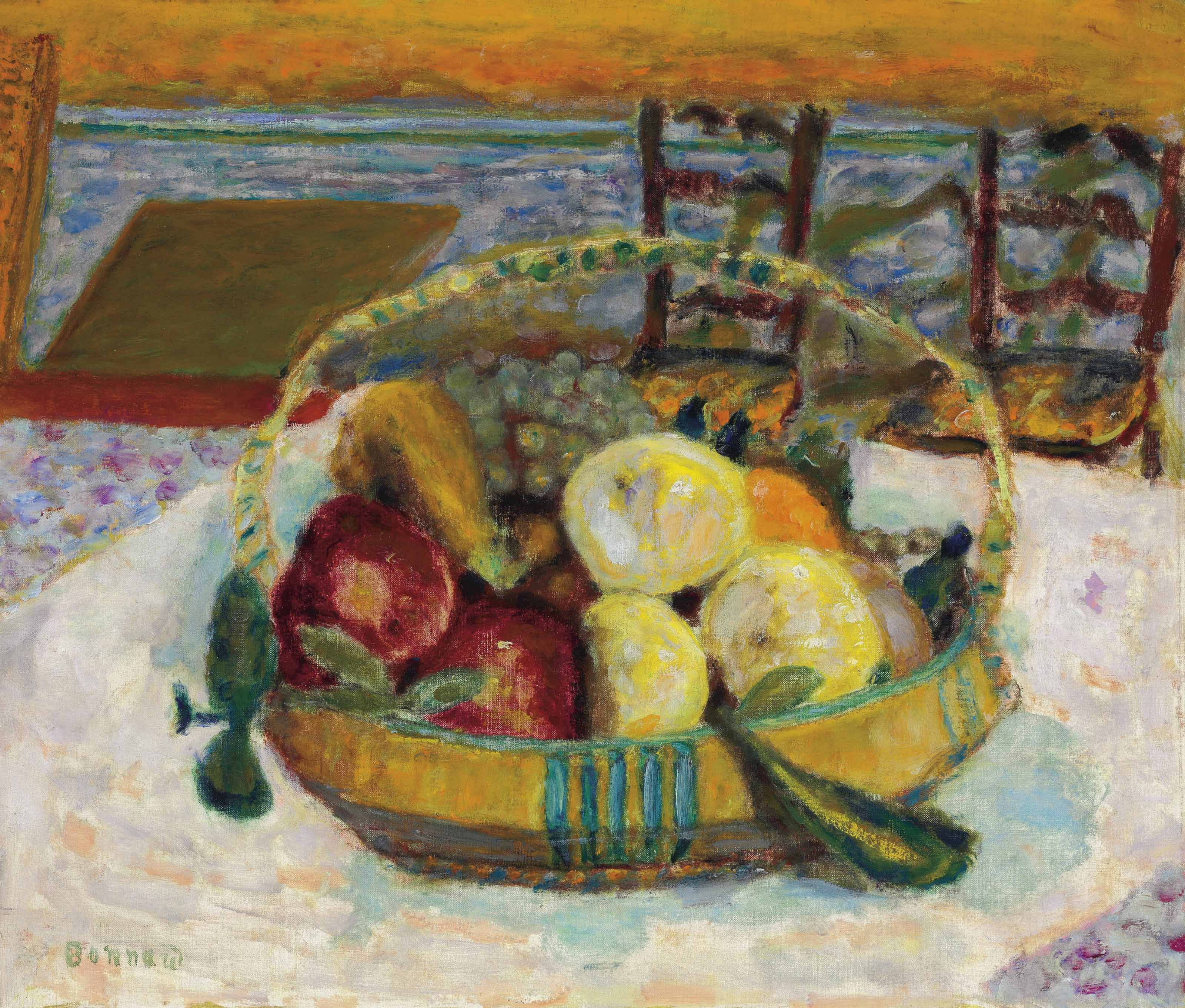 Rare Vintage 1946 Bonnard Still Life 