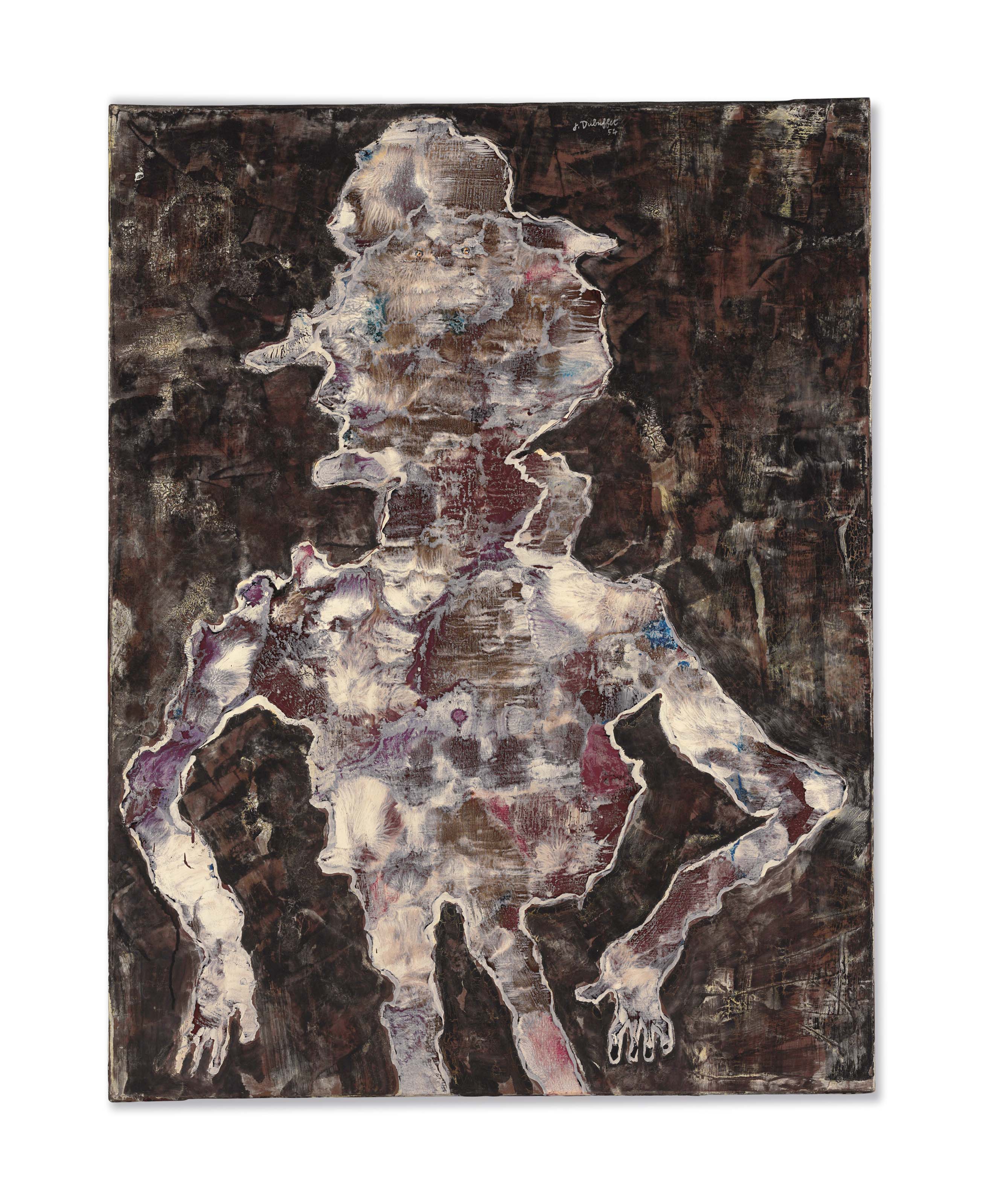 Jean Dubuffet、LE SOUPER RICHE、画集画、新品額装付 Mademoiselle Couperose | Art Contemporain Evening Sale