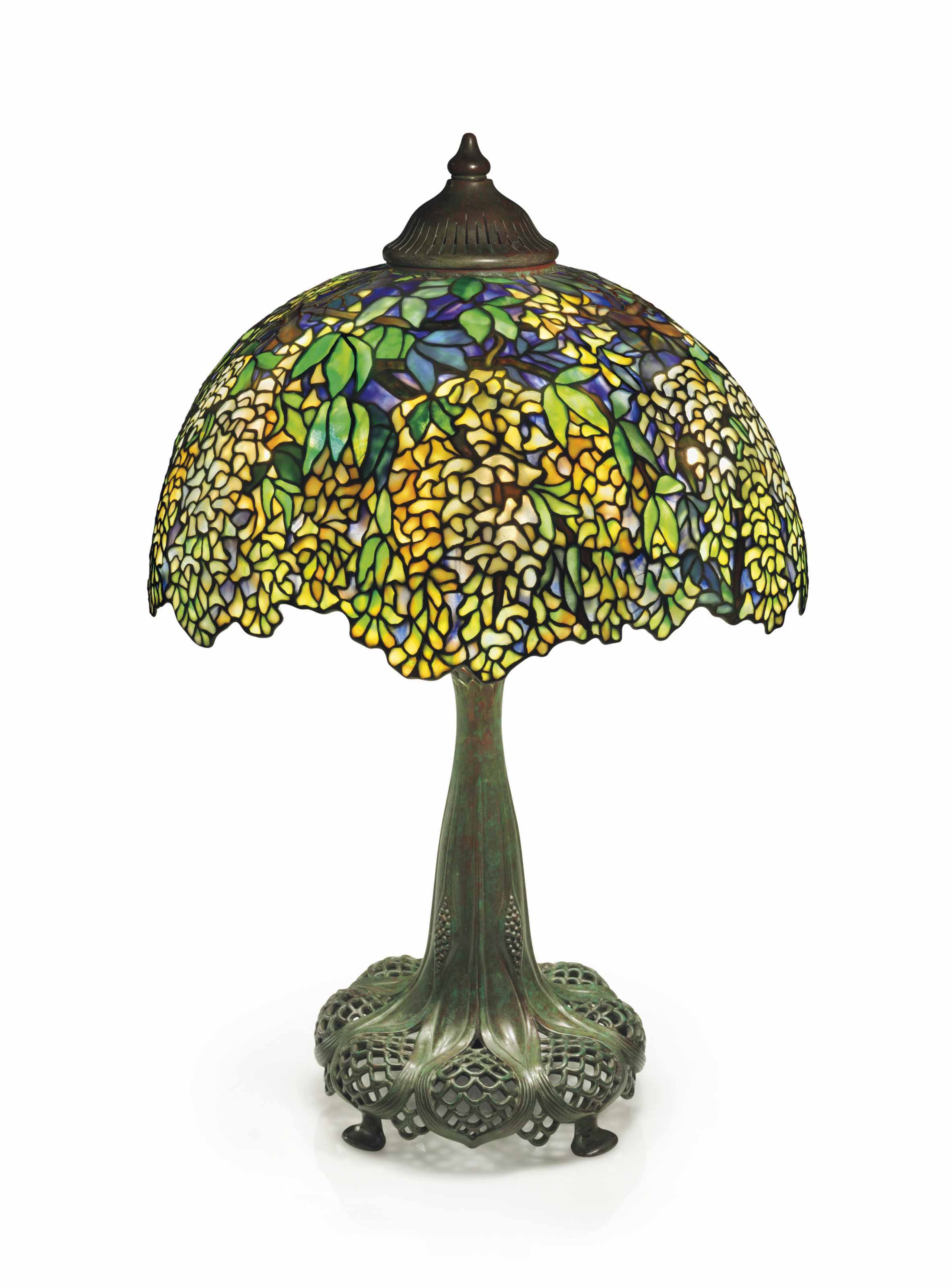 Tiffany Studios | Lamps, chandeliers and windows for sale, auction 