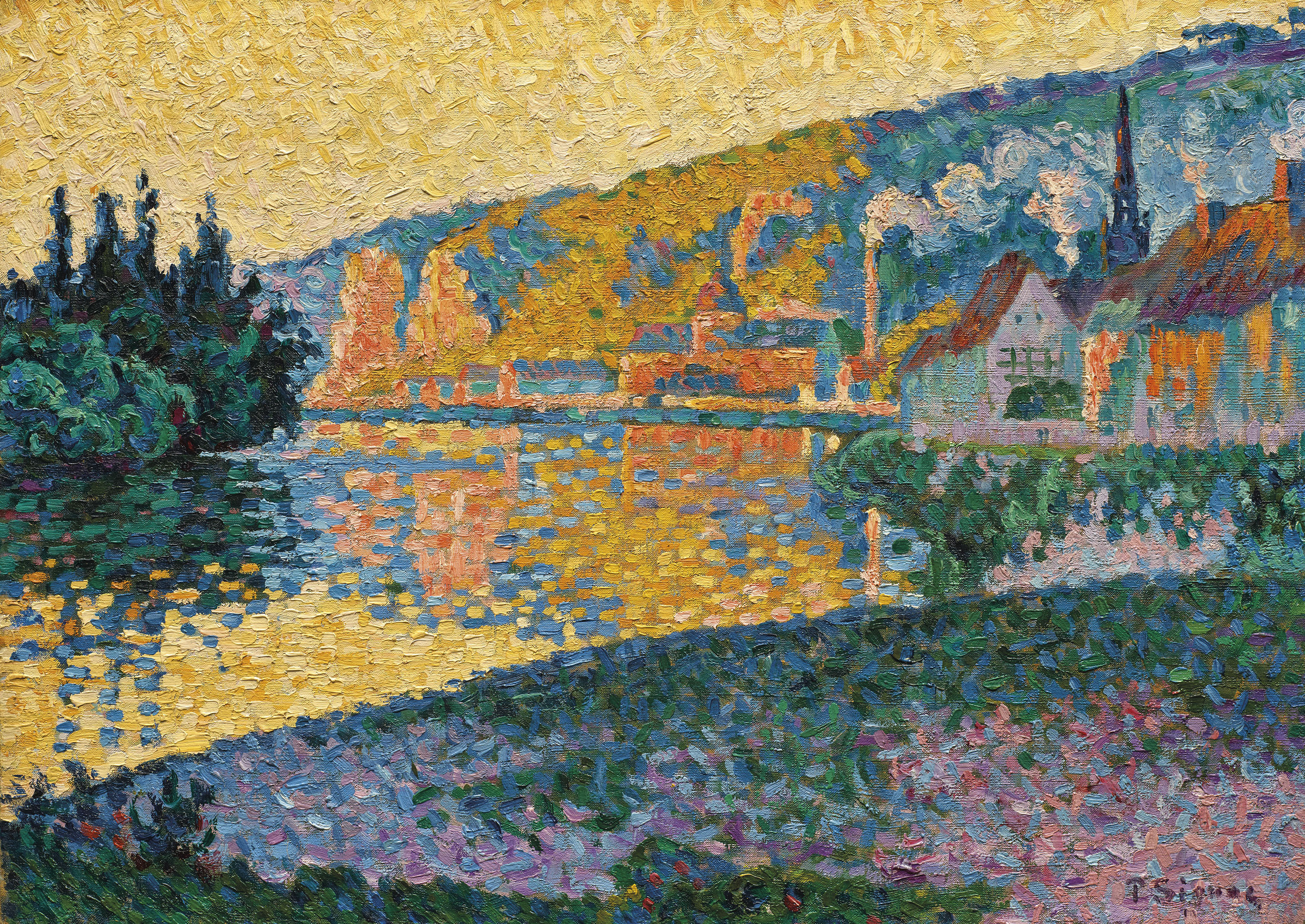 How a few weeks in Les Andelys helped Paul Signac develop Pointillism