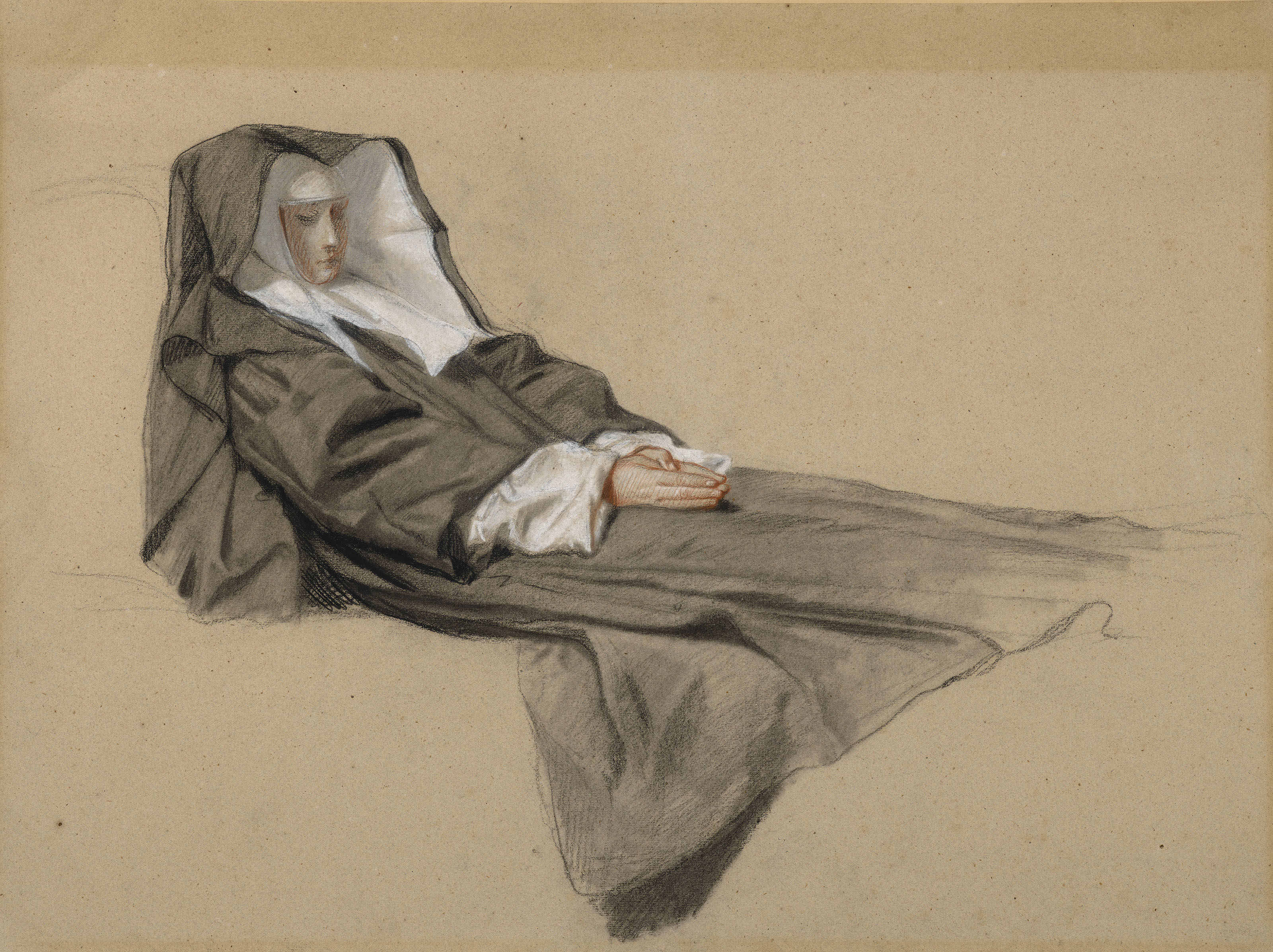 Helene De Saint Pierre Morte De Quoi ISIDORE-ALEXANDRE-AUGUSTIN PILS (PARIS 1813-1875 DOUARNENEZ) , La Mère
