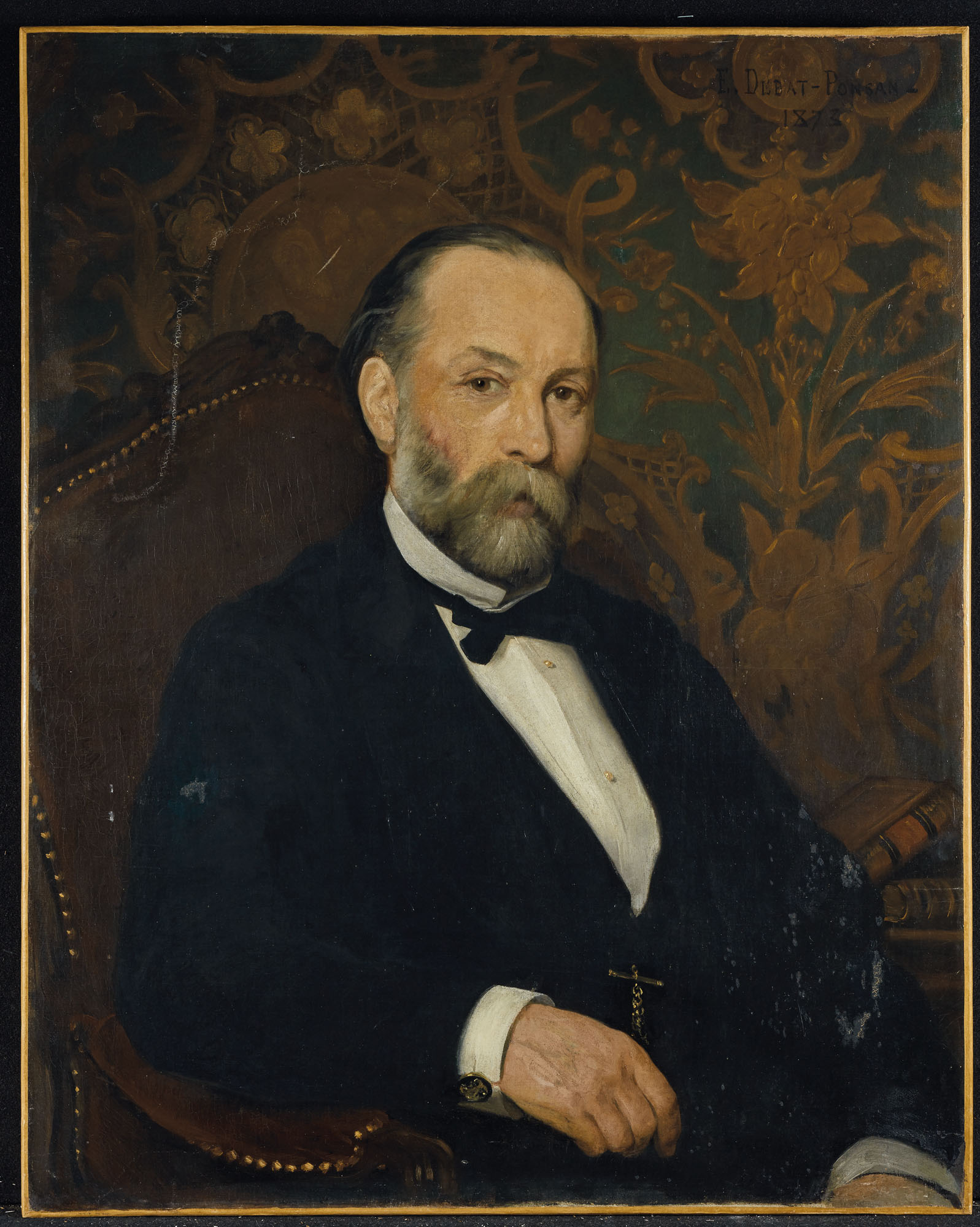 ÉDOUARD DEBATPONSAN (TOULOUSE 18471913 PARIS) , Portrait d'homme