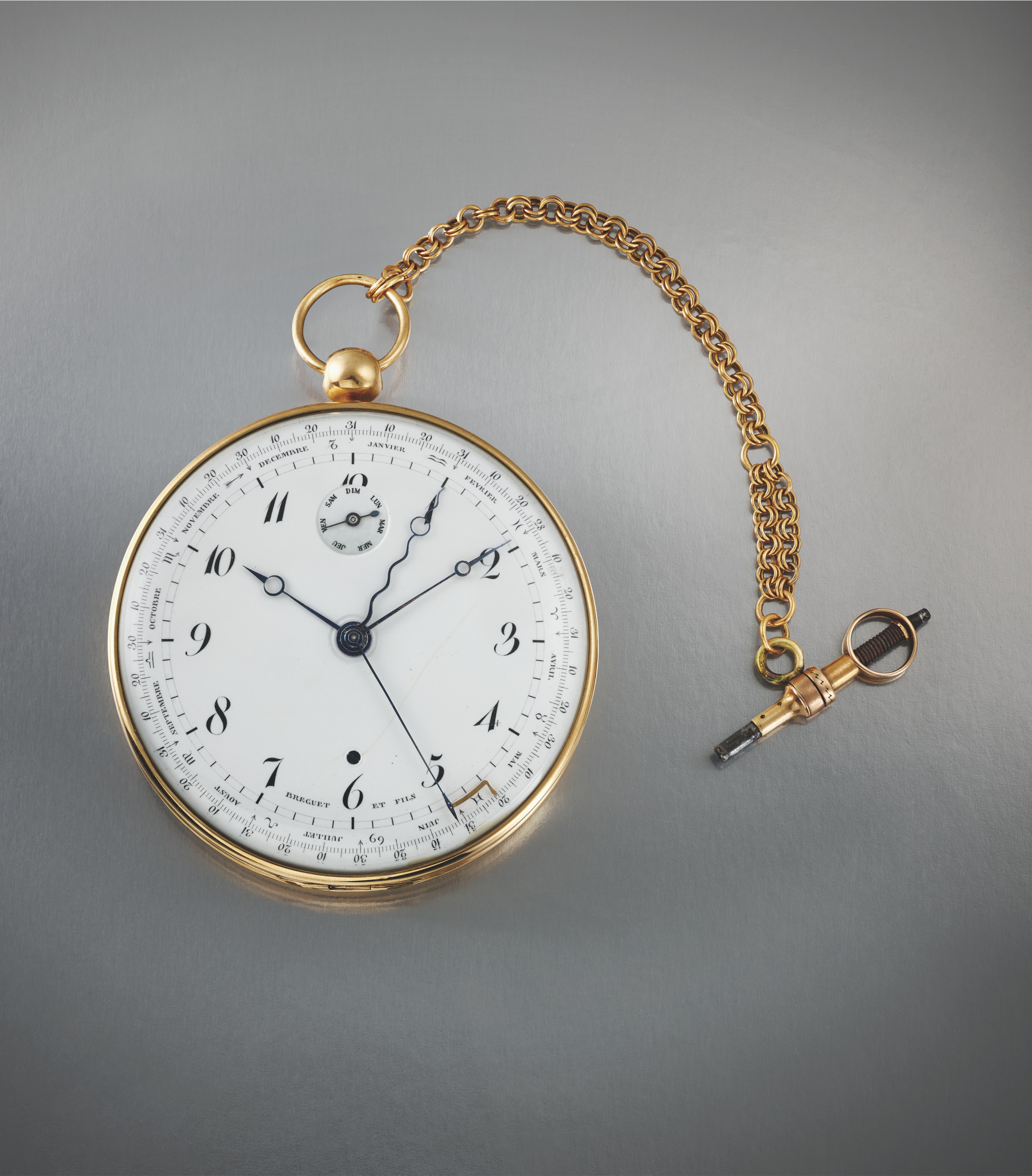 Breguet, No. 1348. An exceptional and highly important large 20K gold...