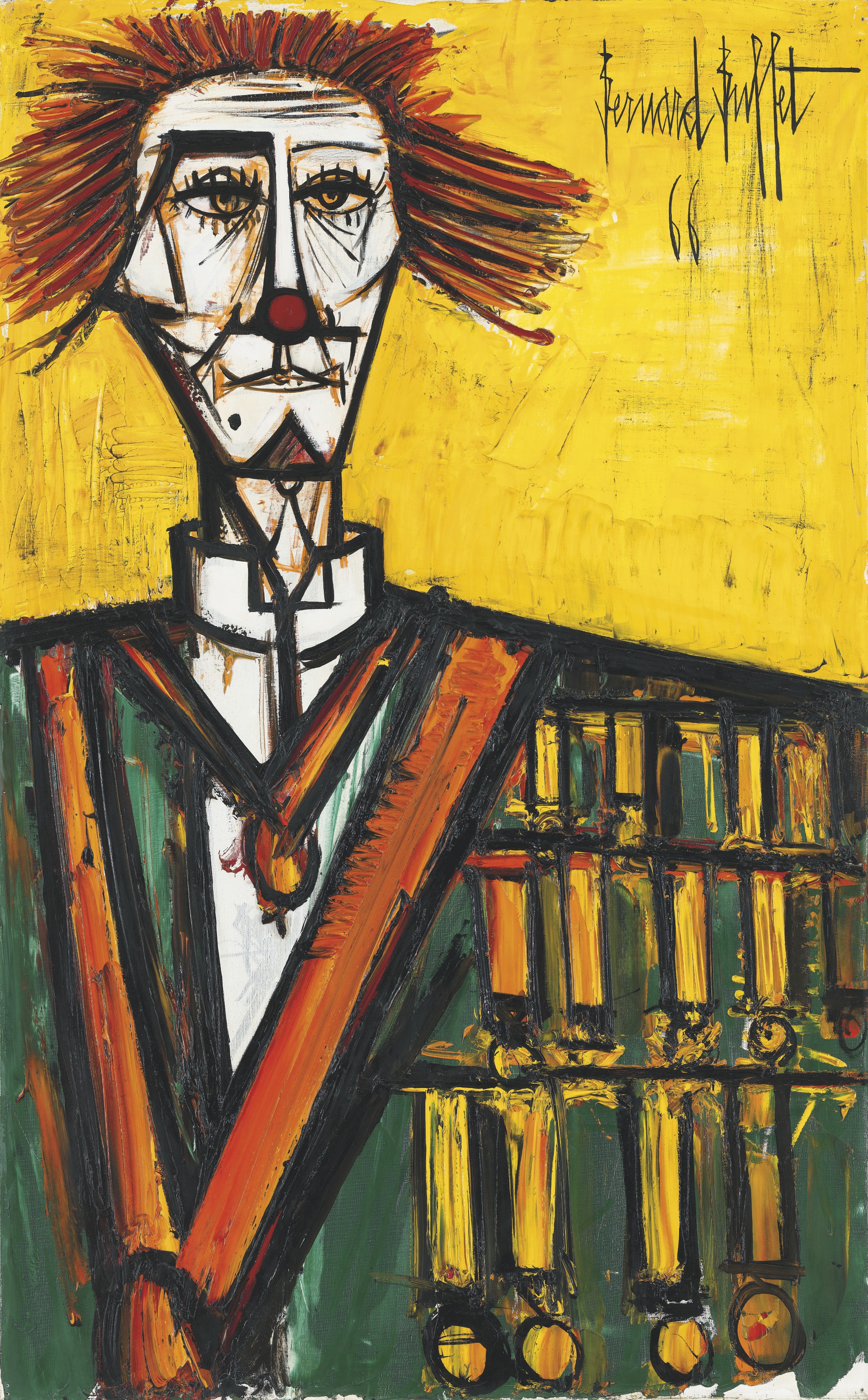 Bernard Buffet 肖像画 1928年作 Bernard Buffet 肖像画 1928年作