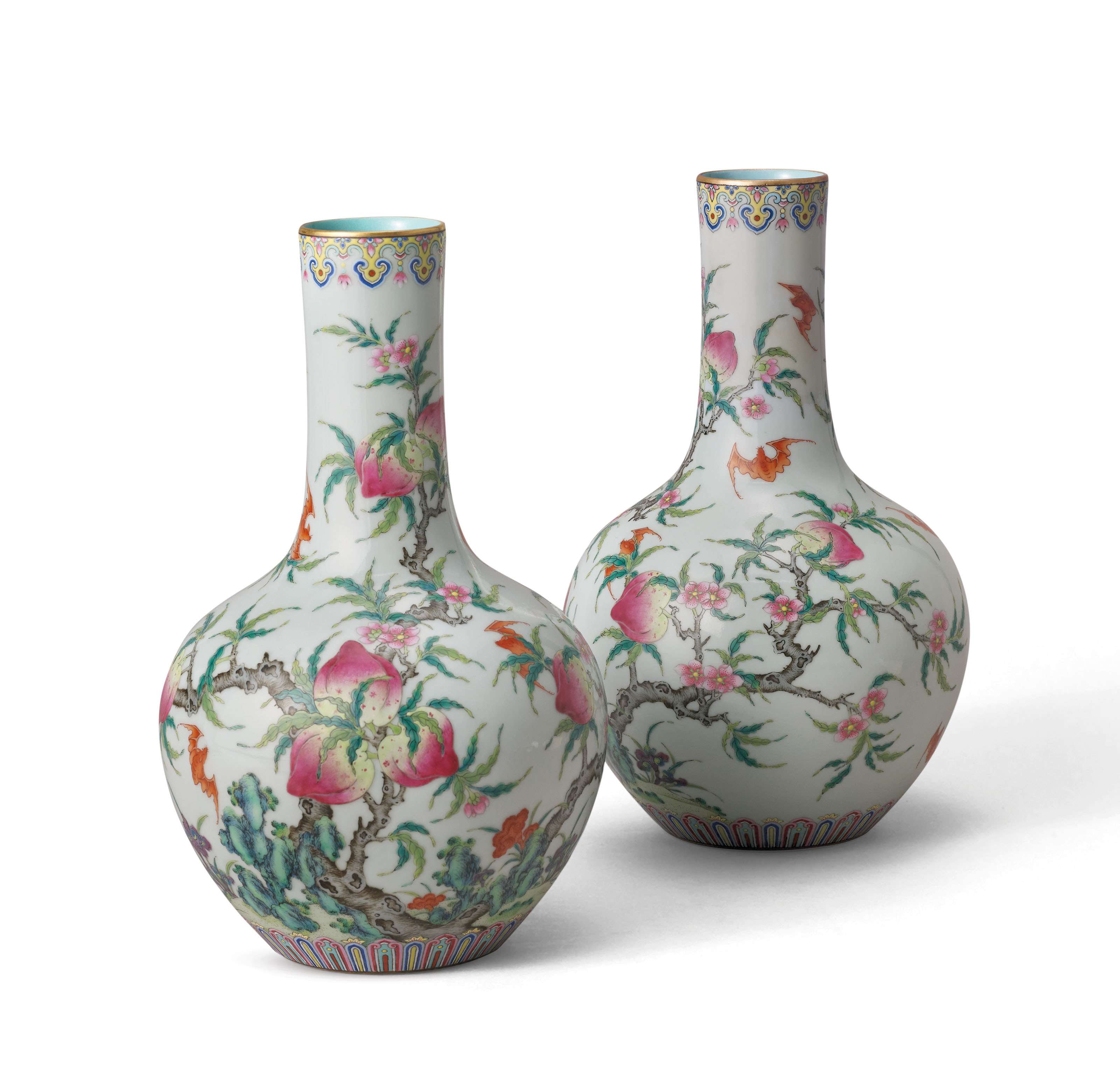 中国 青花龍絵琵琶置物 大明宣徳年製 f2230211 陶芸 インターネットで