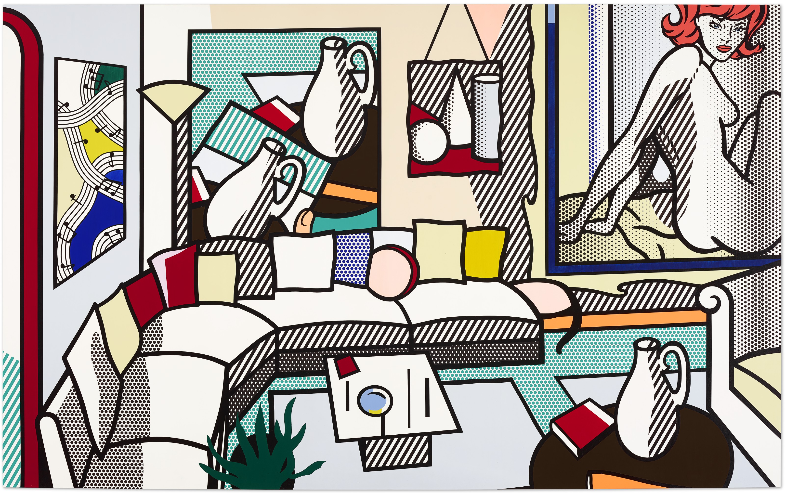 Roy Lichtenstein (1923-1997) Roy Lichtenstein (1923-1997) Interior: Perfect...