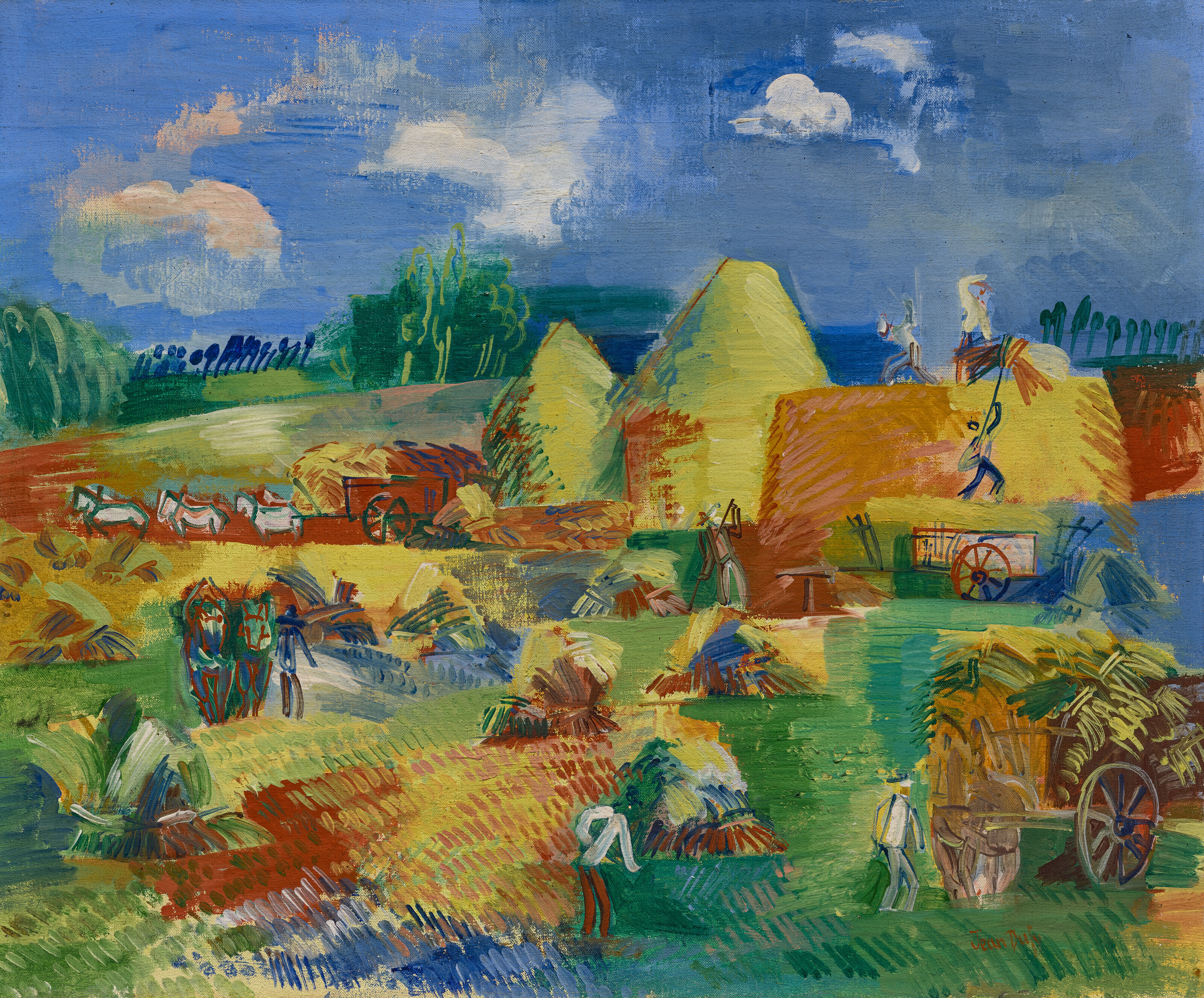 Jean Dufy、CHEVAUX、海外版超希少レゾネ、新品額付 Jean Dufy | Paintings, prints and watercolours for sale
