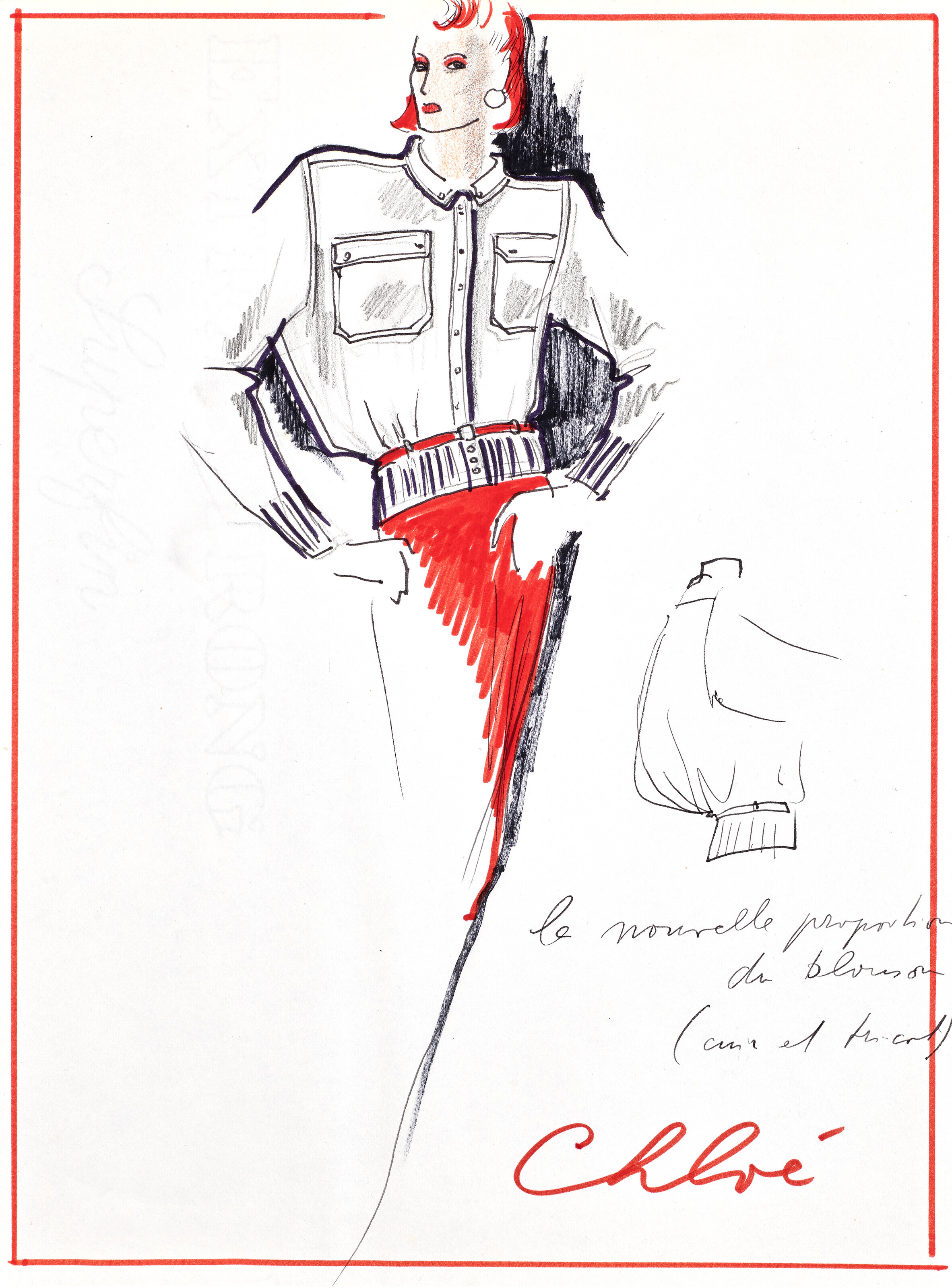 Karl Lagerfeld | Drawings for sale, auction results & history