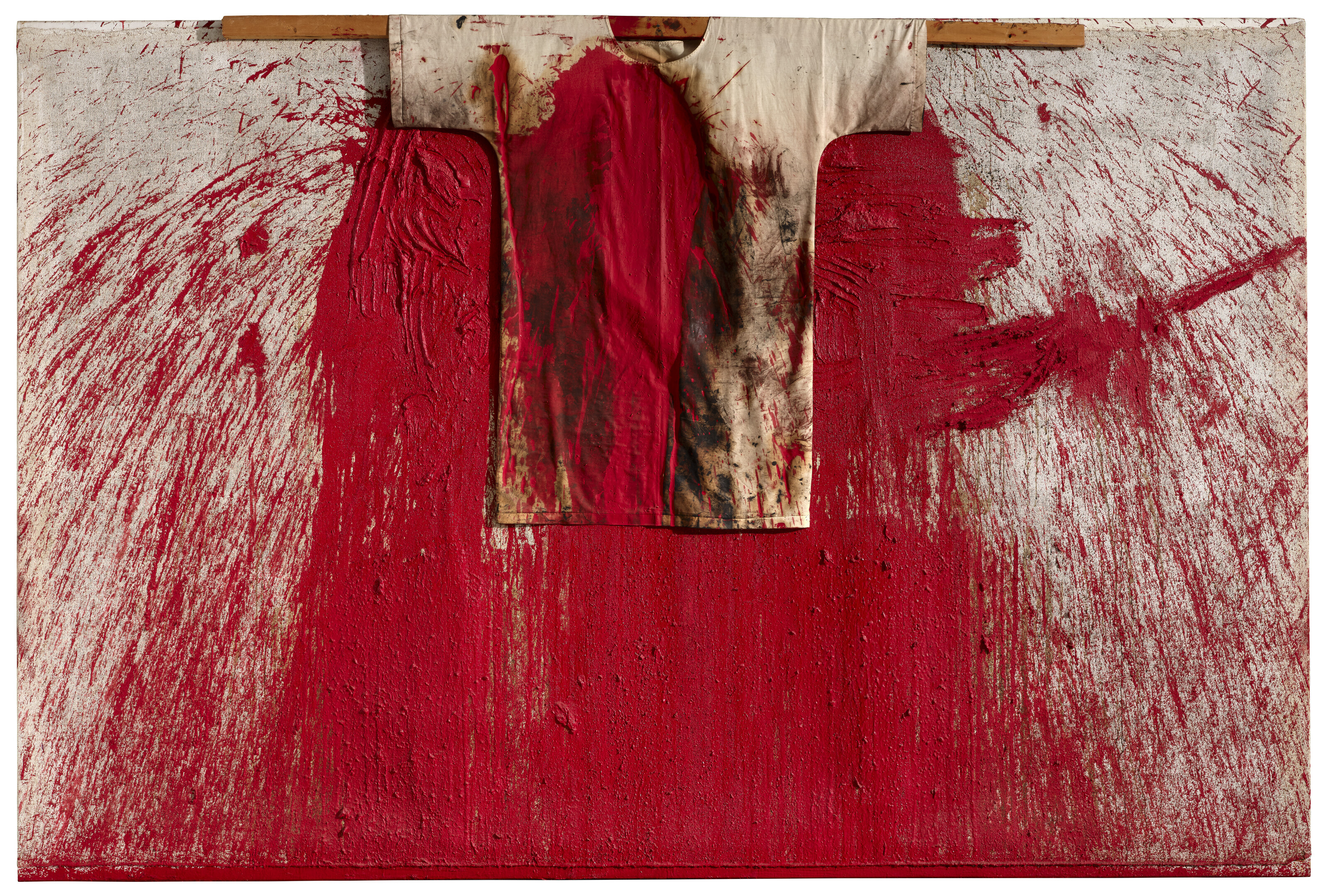 （過激パフォーマンスアート）HERMANN NITSCH  ヘルマン・ニッチェ Hermann Nitsch | Untitled (1984/1992) | Artsy