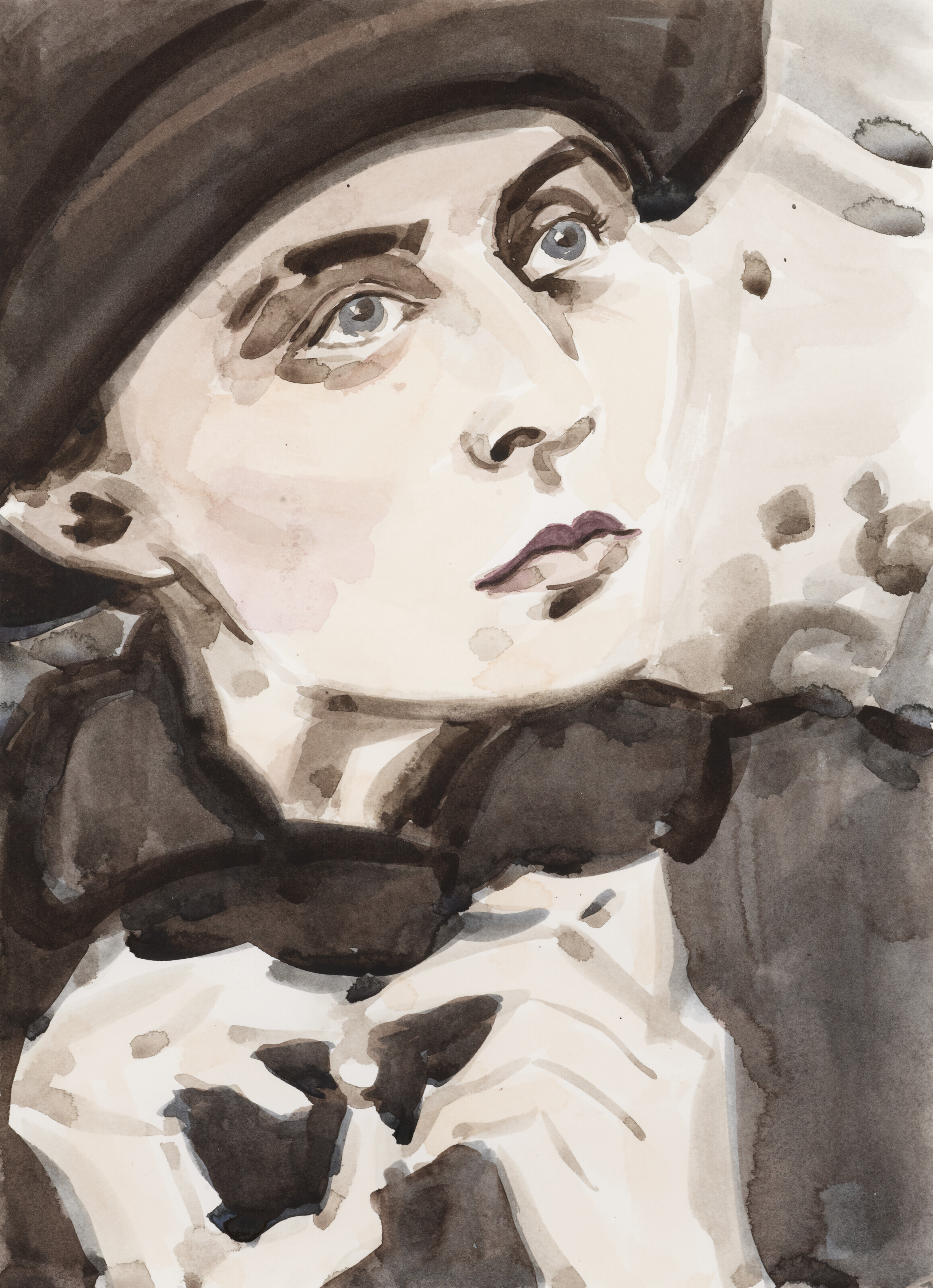 Elizabeth Peyton、Ben、希少画集画、新品額装付 Elizabeth Peyton、Ben、希少画集画、新品額装付