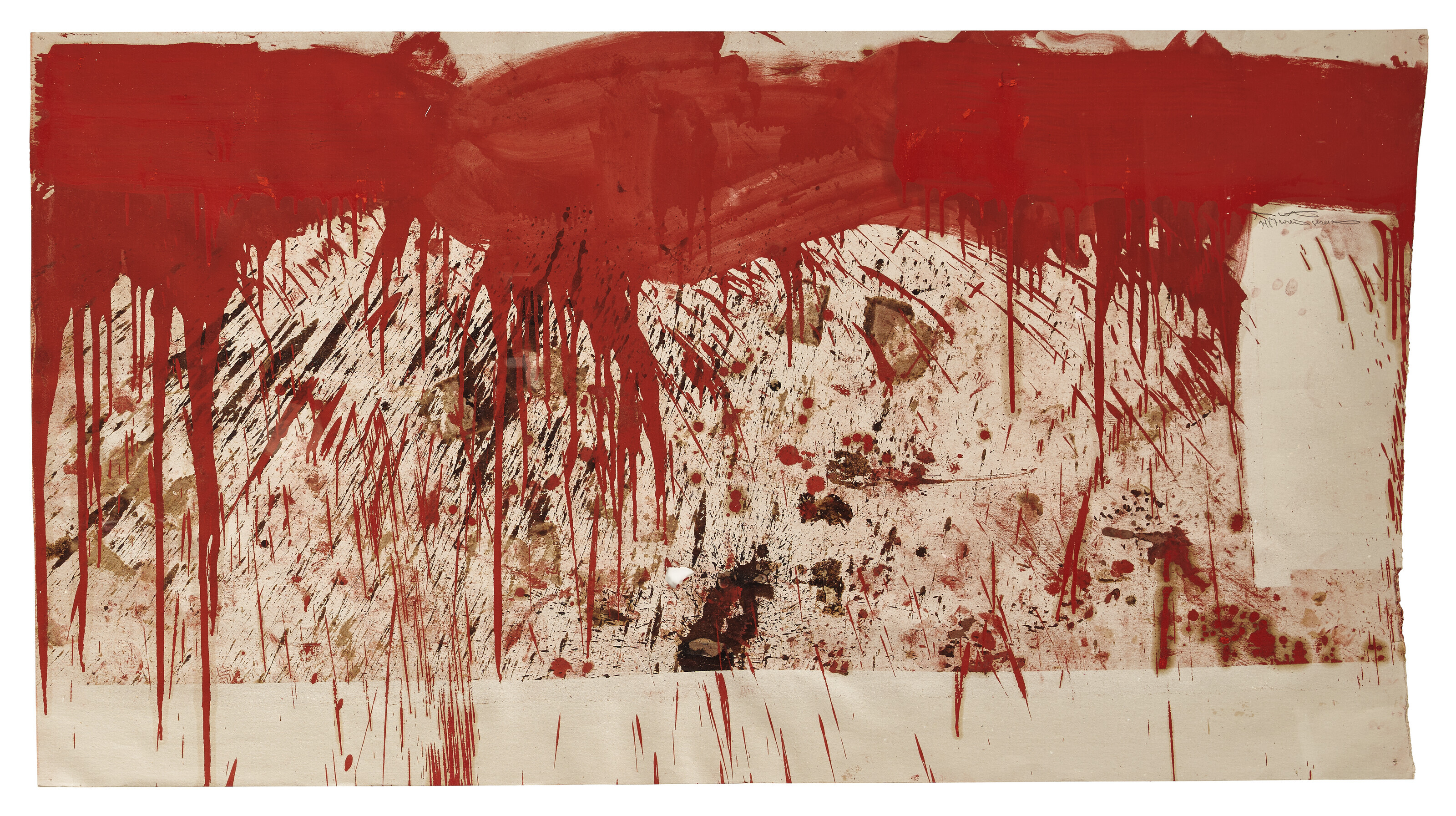 （過激パフォーマンスアート）HERMANN NITSCH  ヘルマン・ニッチェ ヘルマン・ニッチのアートにおける（非）意図的な論争