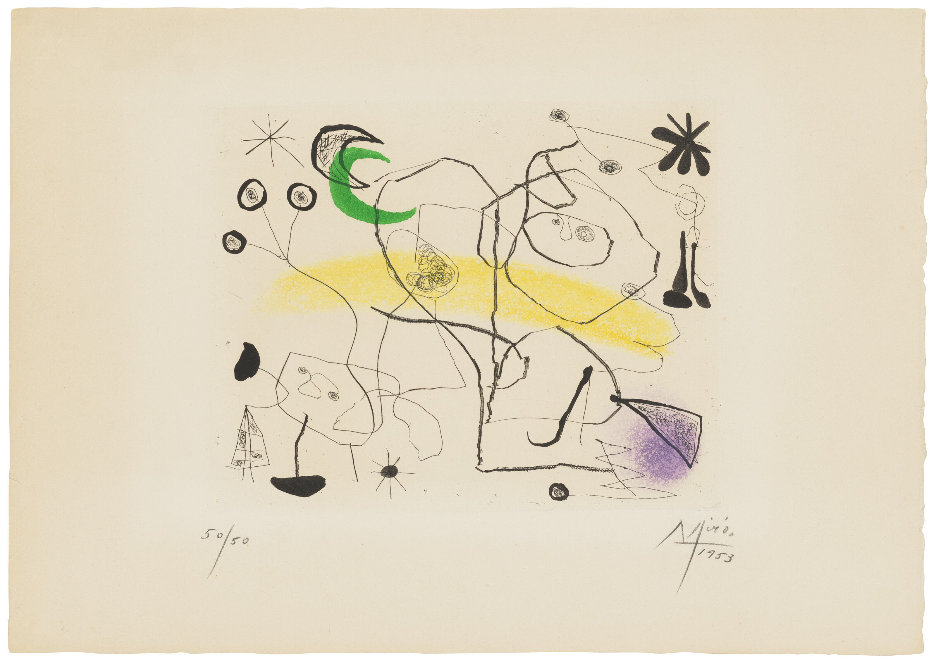 Joan Miro、PERSONNAGE、海外版超希少レゾネ、新品額付 Joan Miro、PERSONNAGE、海外版超希少レゾネ、新品額付