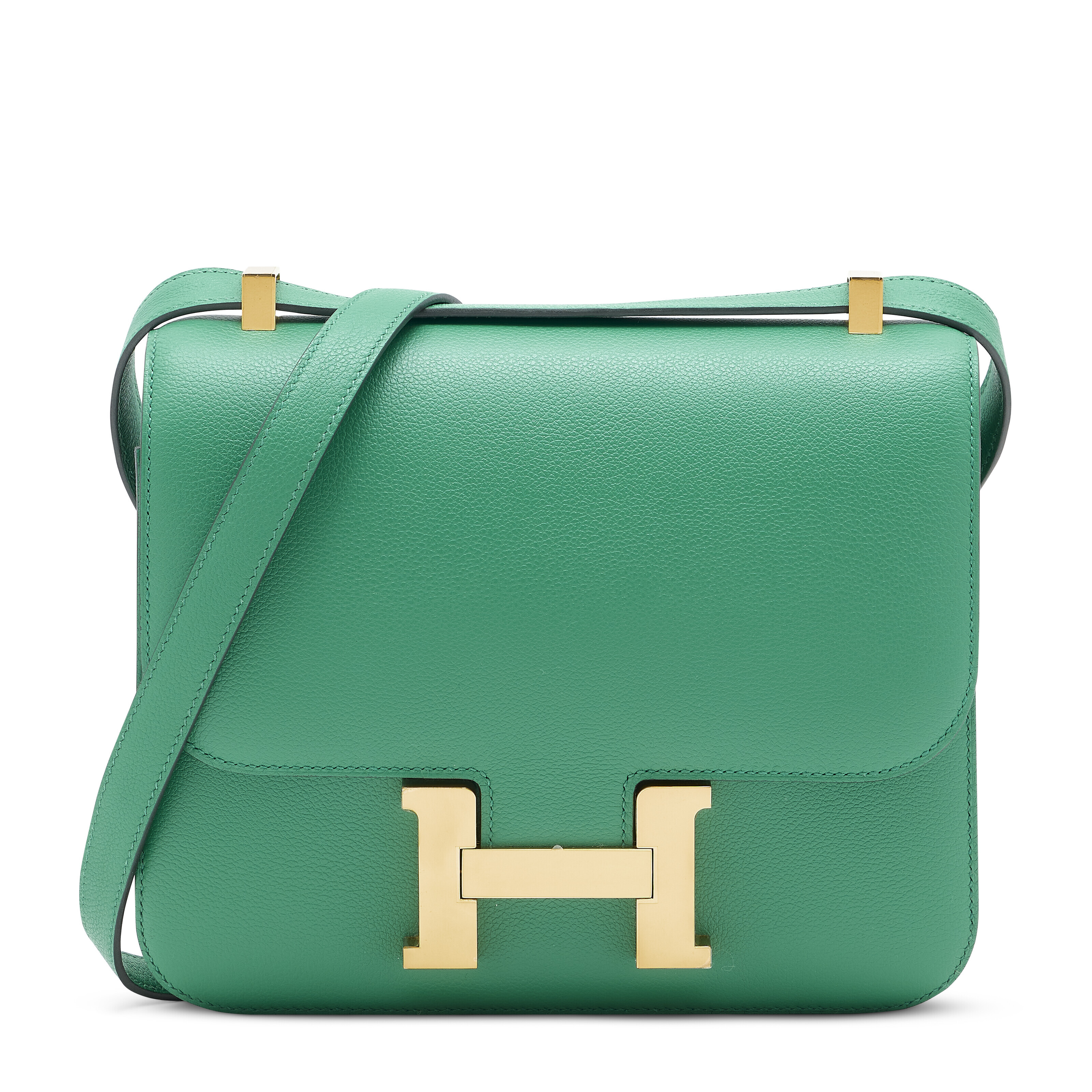 A VERT VÉRONE EVERCOLOR LEATHER CONSTANCE 24 WITH GOLD HARDWARE