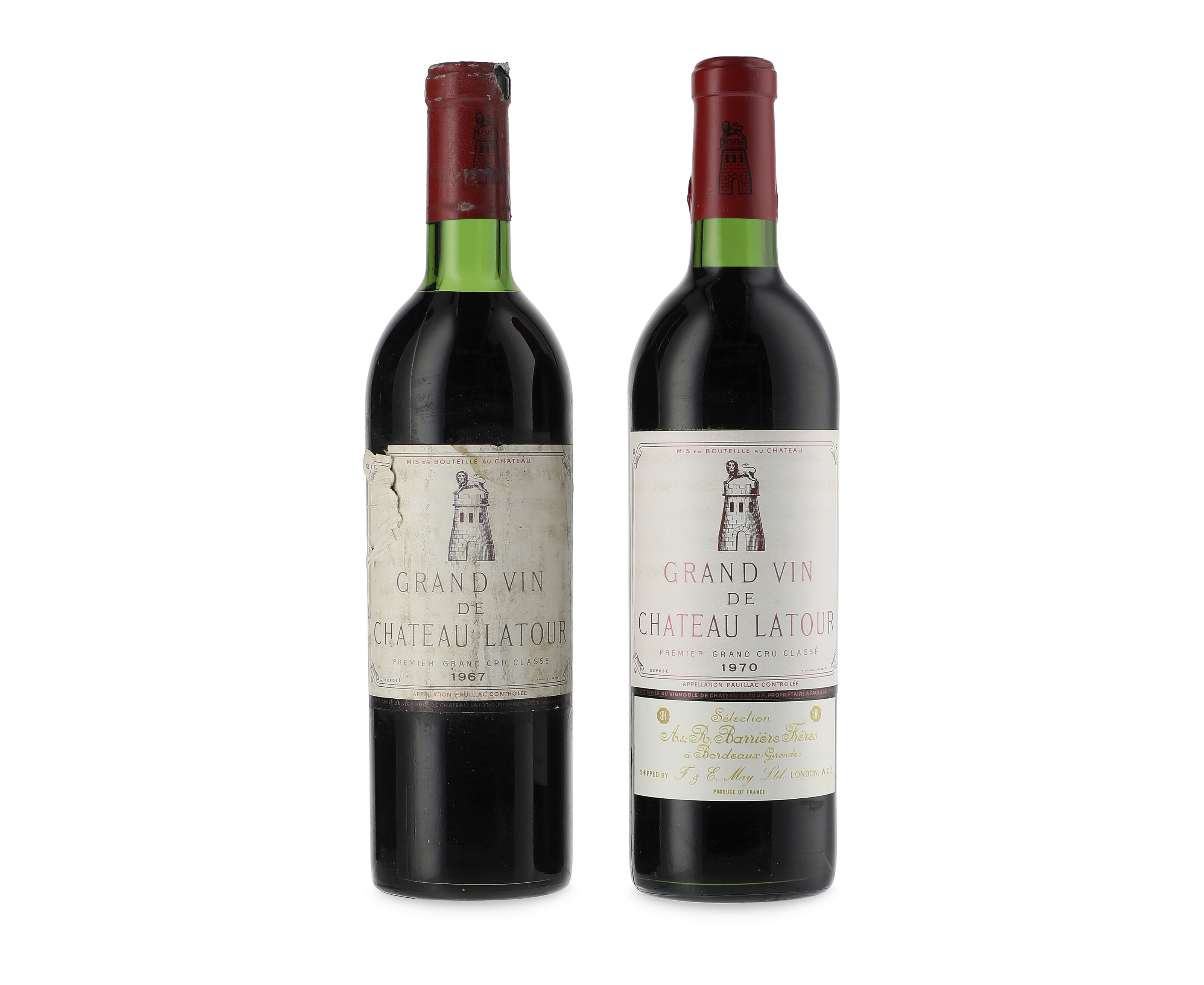 Mixed 1960s & 1970 Château Latour