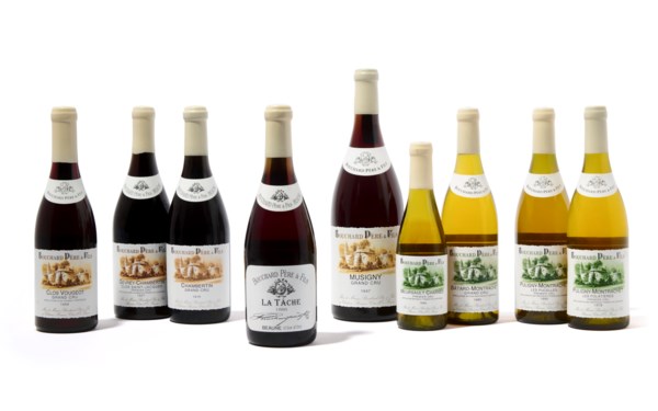 Historical Wines from the Cell auction at Christies