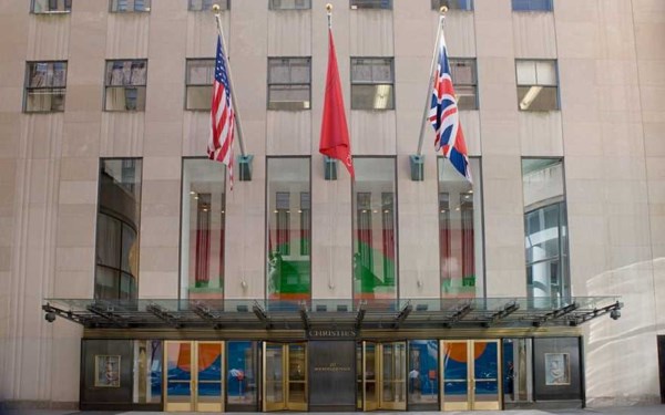 Post-War and Contemporary Art  auction at Christies