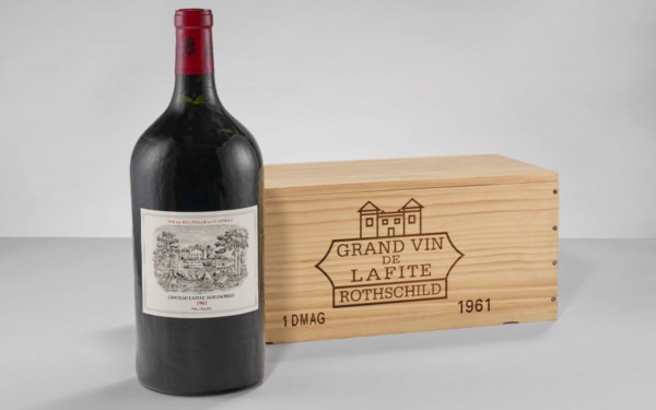 The Historic Cellar of Jürgen auction at Christies