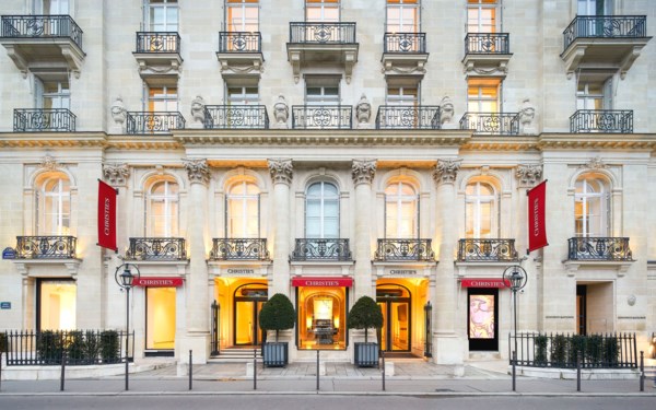 Art Contemporain auction at Christies