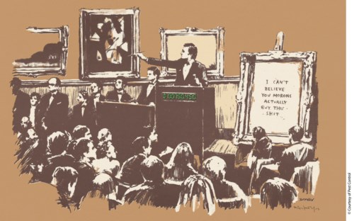 Banksy: I can't believe you morons actually buy this sh*t