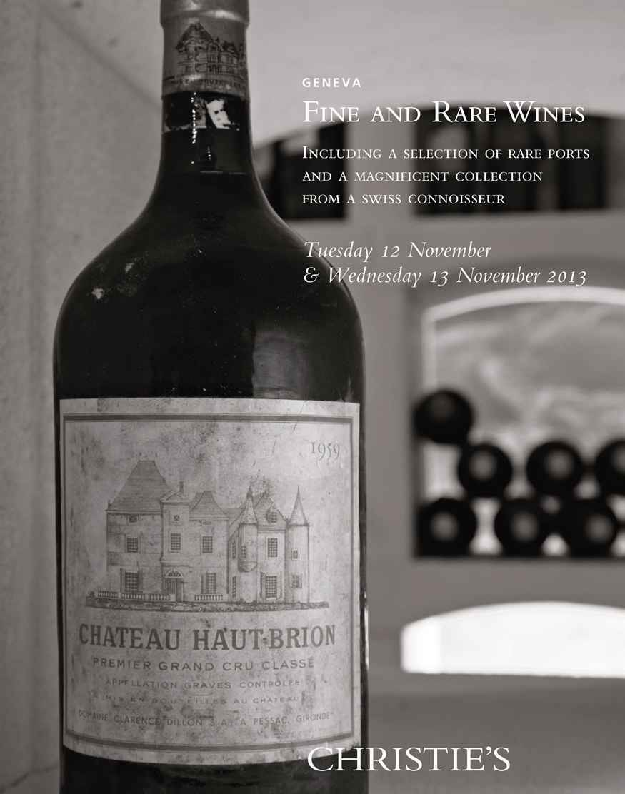 Fine Wines, a Selection of Rare Ports and a Magnificent Coll Christie's