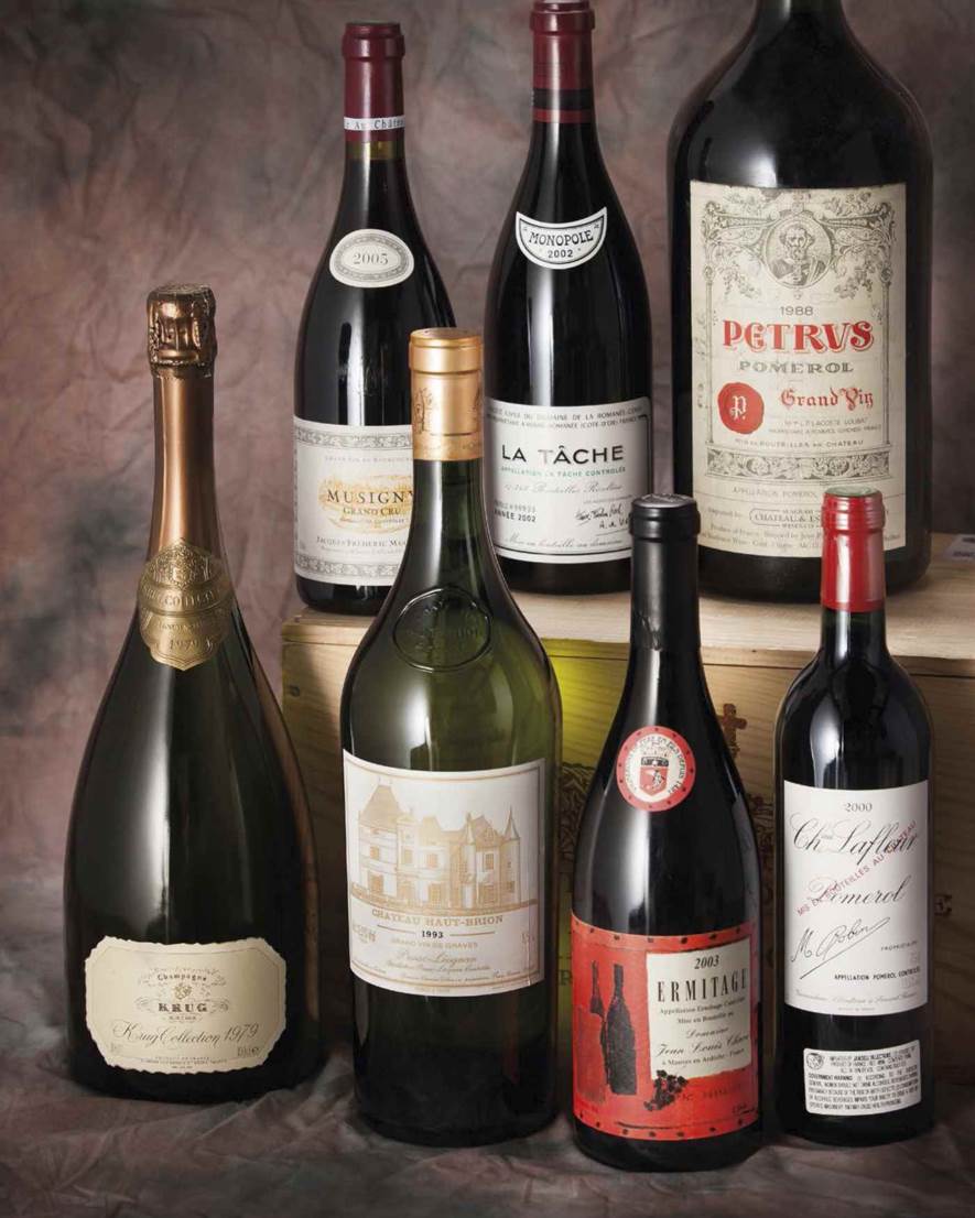 Fine and Rare Wines Featuring Exceptional Private Collection Christie's