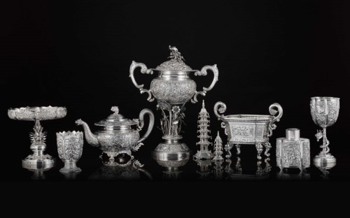 Chinese and Japanese Export Silver Online: Property from the Collection of Myrna and Bernard Posner 