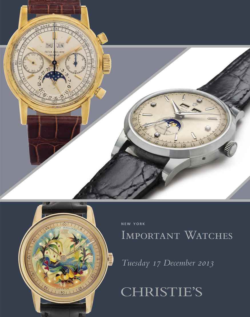 Important Watches Christie's