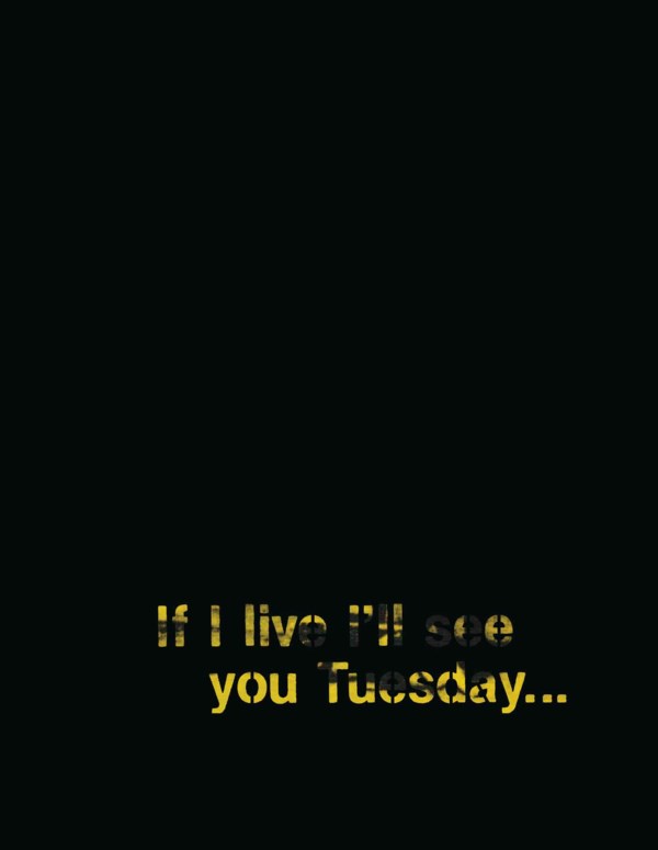             If I Live Ill See You Tuesday: Contemporary Art Auction | Christies        	          If I Live Ill See You... 