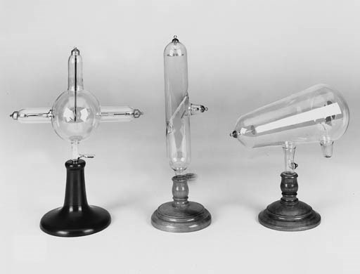 A Maltese Cross Crookes' tube,
