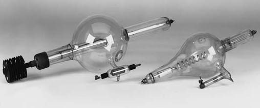 An x-ray tube,