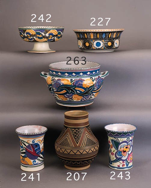 A cylindrical vase