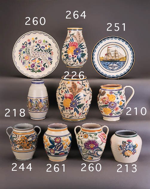 A Carter, Stabler, Adams vase
