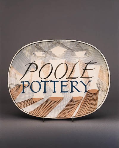 A Contemporary advertising plaque